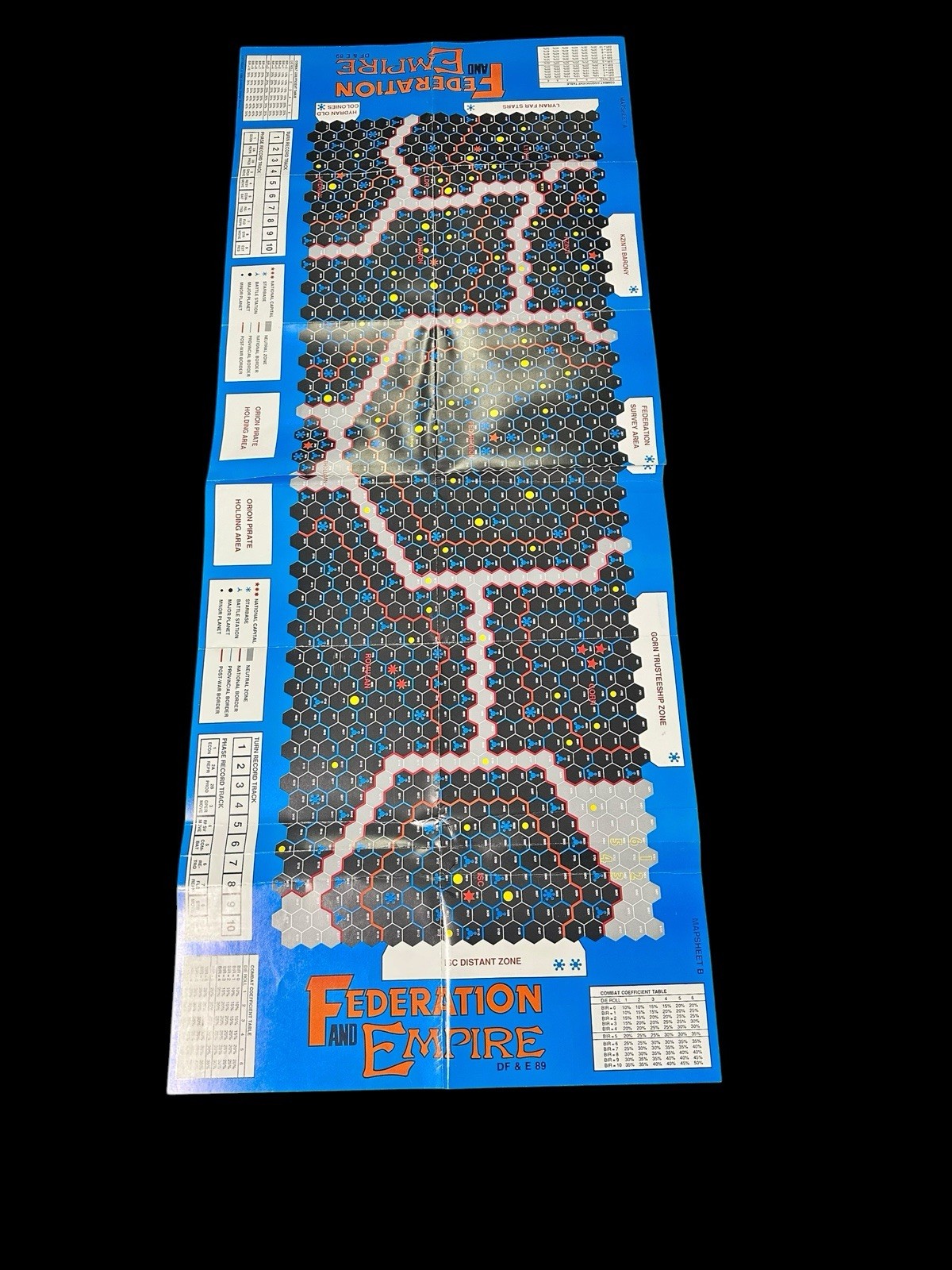 Task Force Games # 5006 Federation and Empire War Strategy Game – Punched