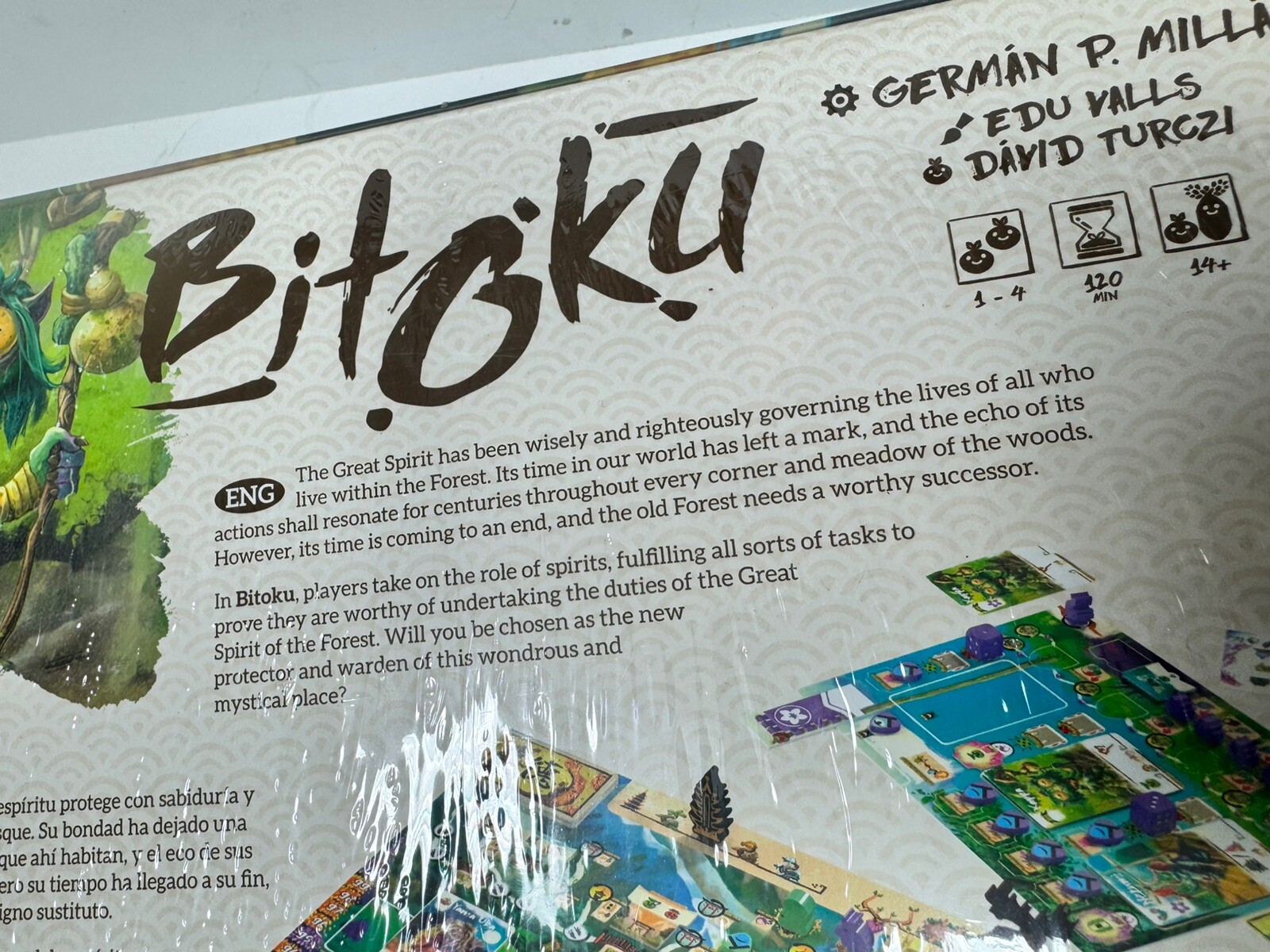Bitoku Board Game Devir New Sealed 1-4 Players 14and Up (94)