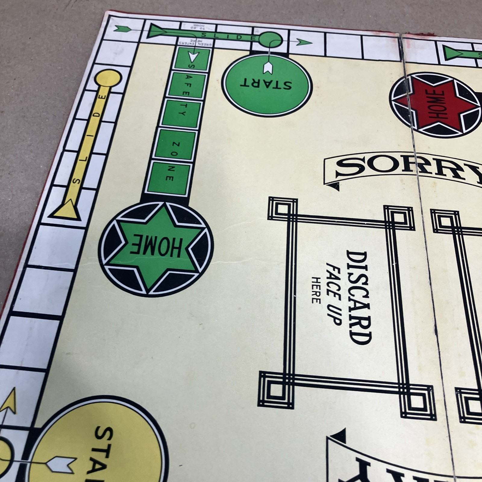 1930’s? The Fashionable English Game “Sorry”! RARE! See Pics! Board Only