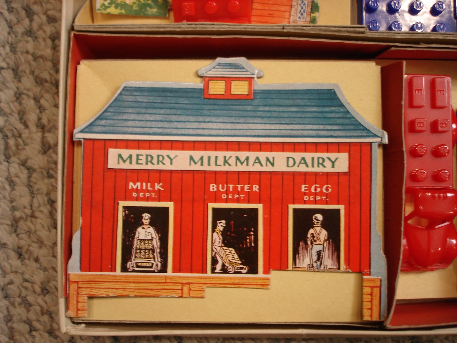 Merry Milkman Exciting Game & Toy 2610 Hasbro 1955 complete