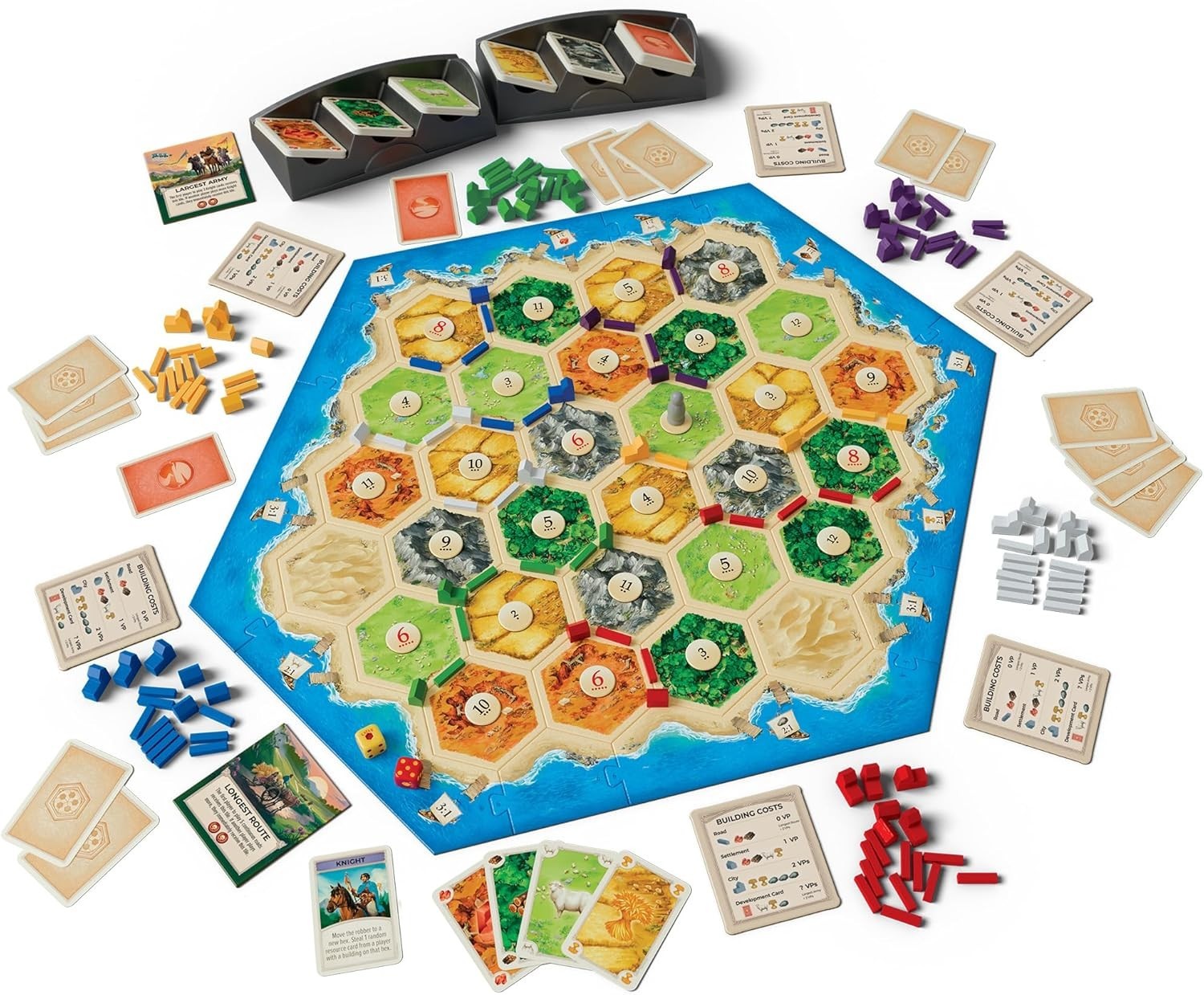 5-6 Player Board Game Expansion 6th Edition Add More Players to Your Adventur…