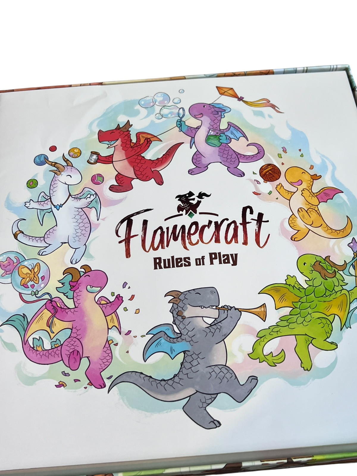 Cardboard Alchemy – Flamecraft Board Game Standard Edition Complete EUC