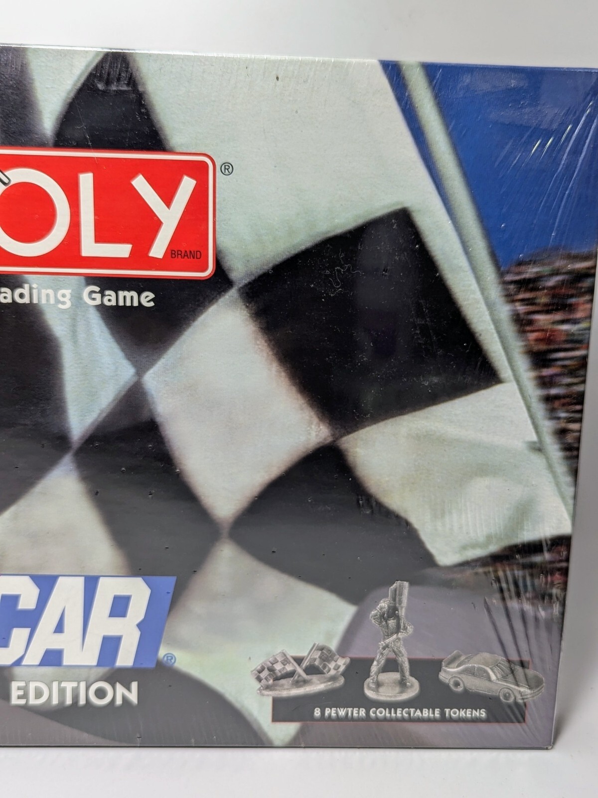 1997 NASCAR Monopoly Official Collector’s Edition Board Game-New Factory Sealed