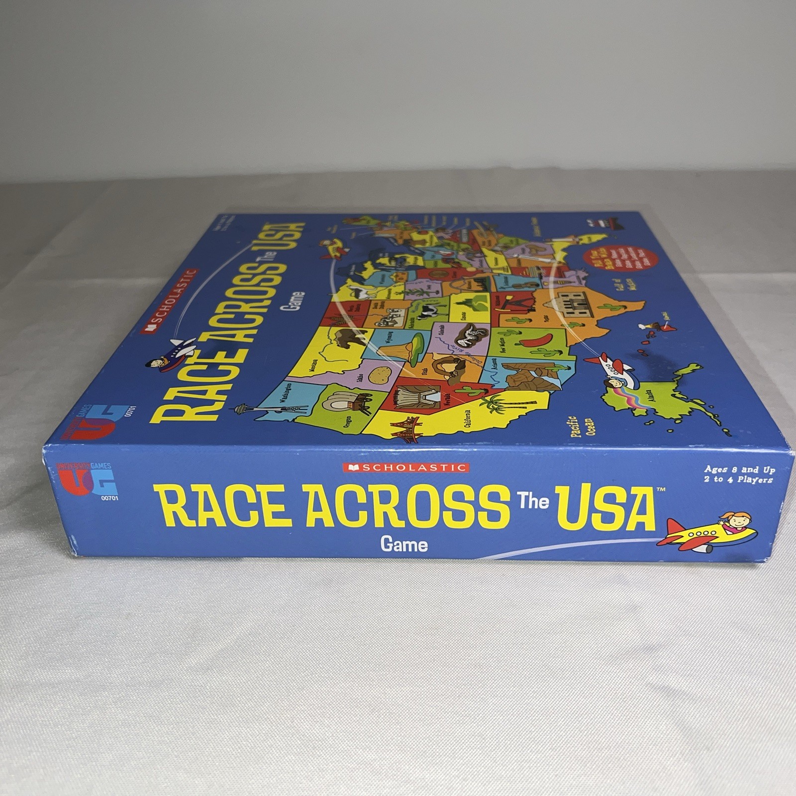 Scholastic Race Across The USA Game Ages 8 And Up