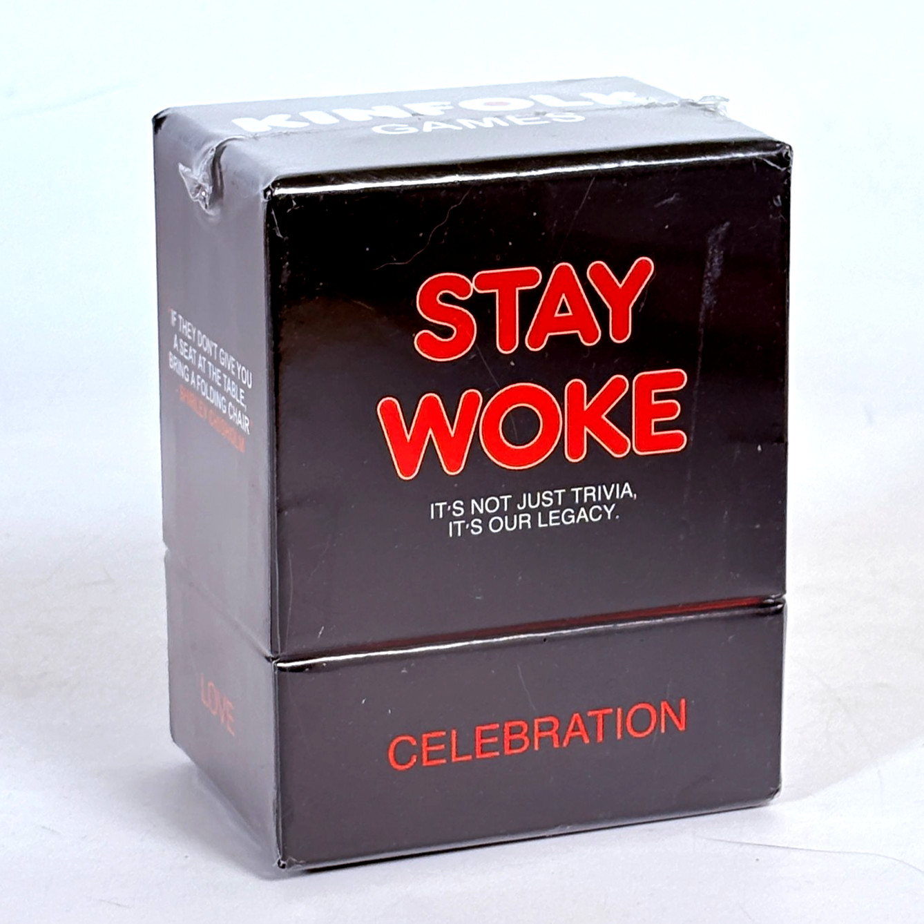 Kinfolk Games Stay Woke Celebration Culture Trivia Game Team Play 17+ 2 Players