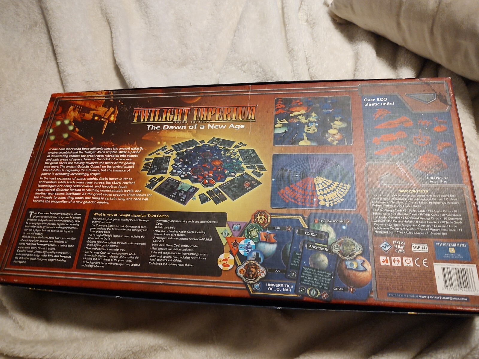 Twilight Imperium Third Edition Board Game Fantasy Flight Games CIB Complete