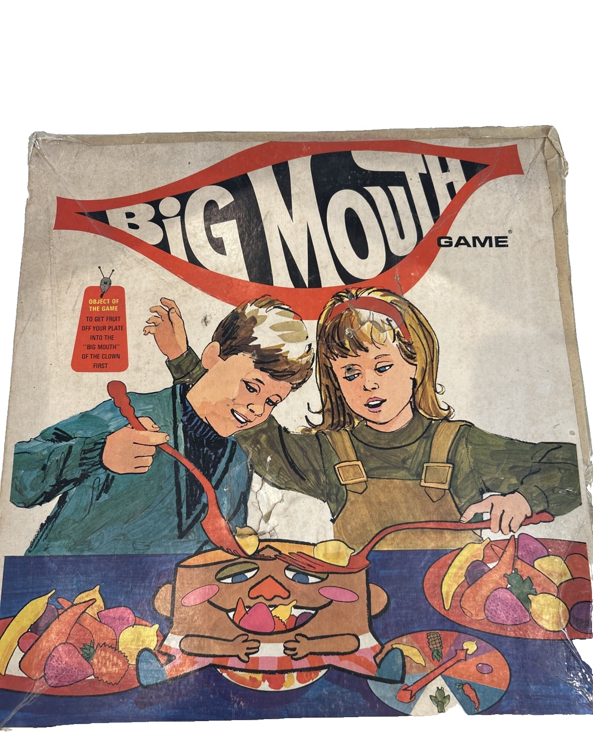 Vintage 1968 Schaper Big Mouth Game Classic Retro Family Game Original Box