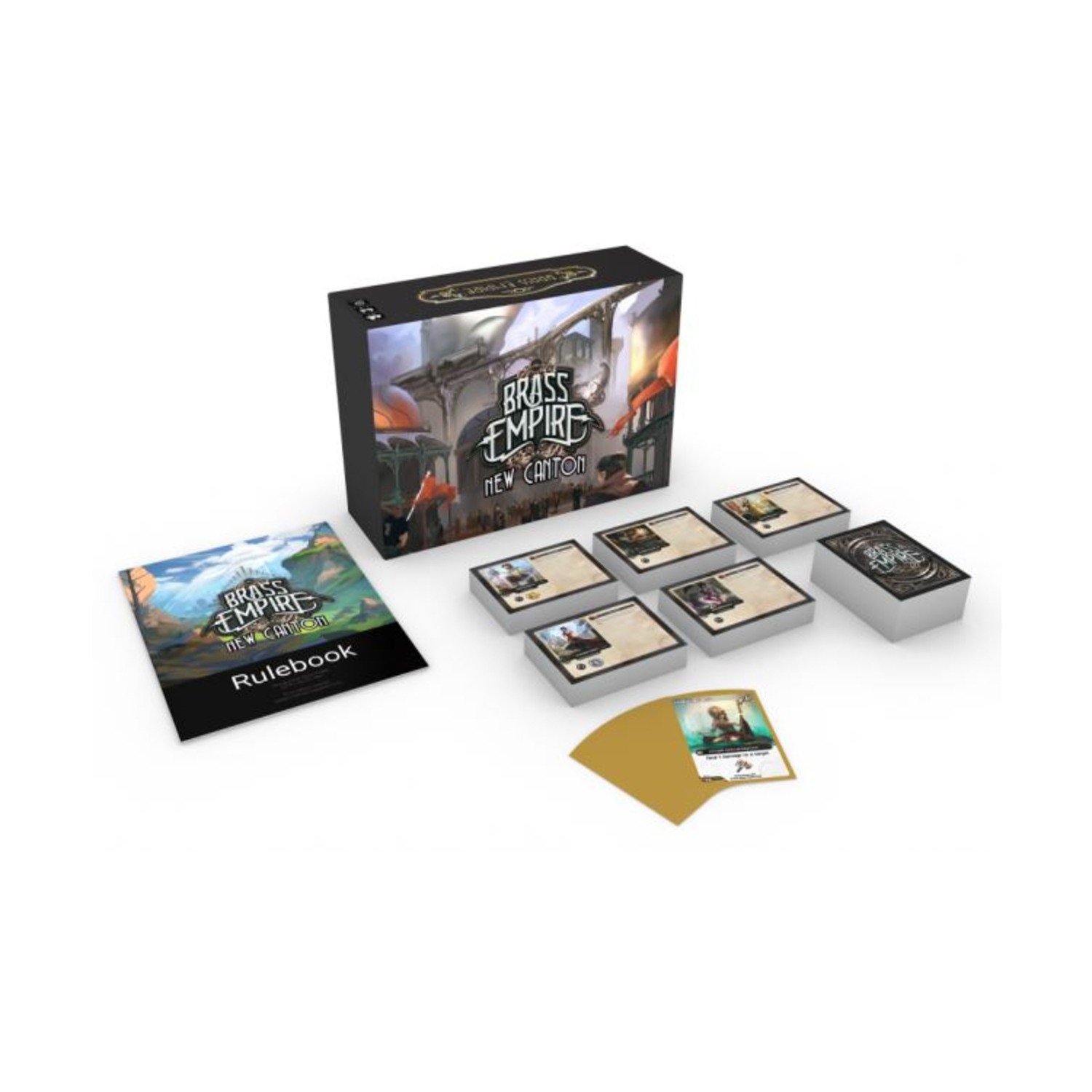 Rock Manor Board Game New Canton Expansion Box VG+/NM