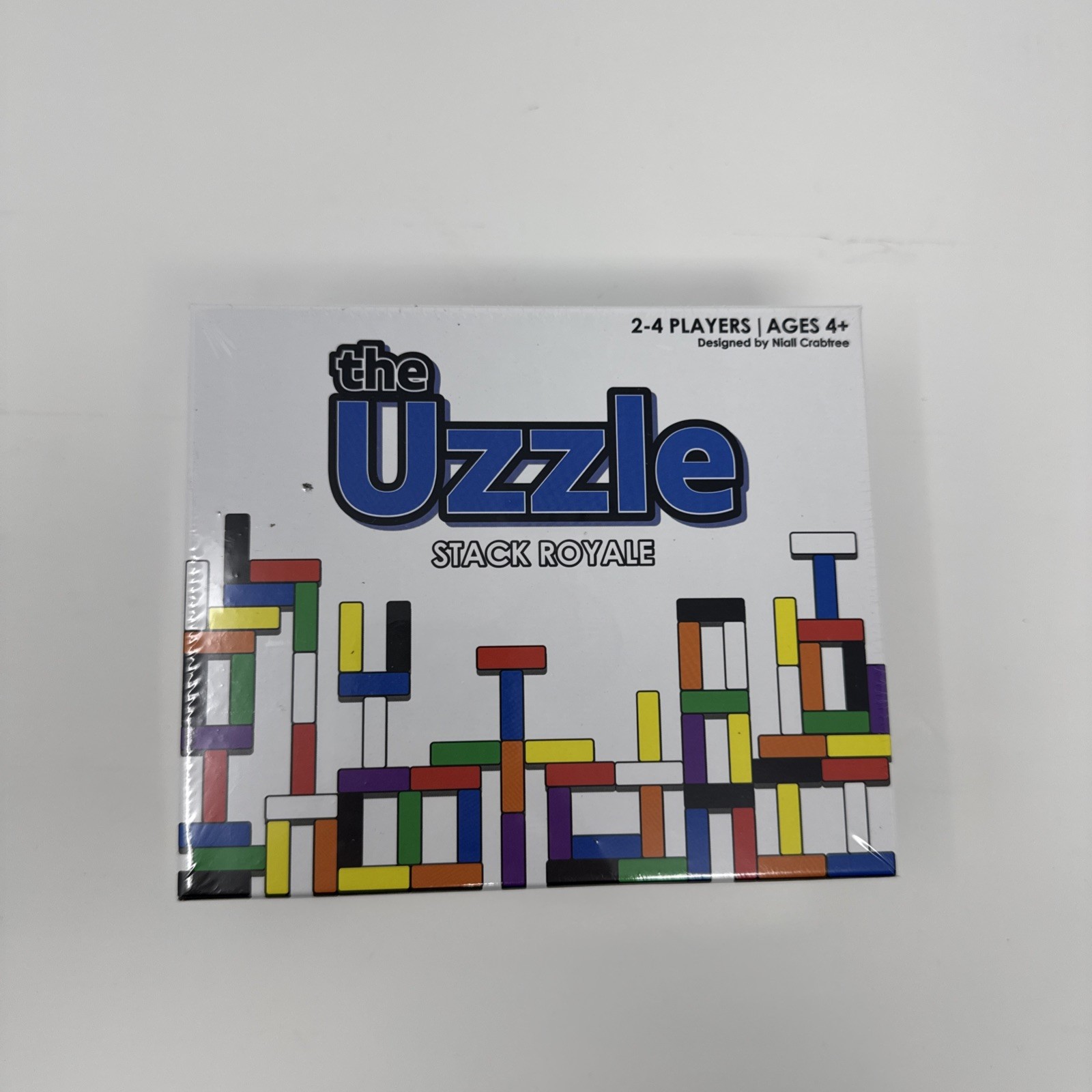 The Uzzle Stack Royale Board Game Fast & Fun Family New Factory Sealed Children