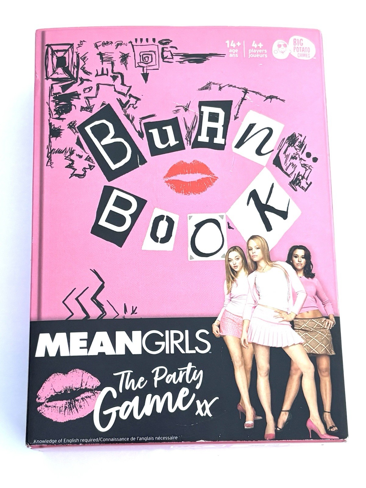 Mean Girls The Party Game Burn Book Edition Big Potato Games Complete