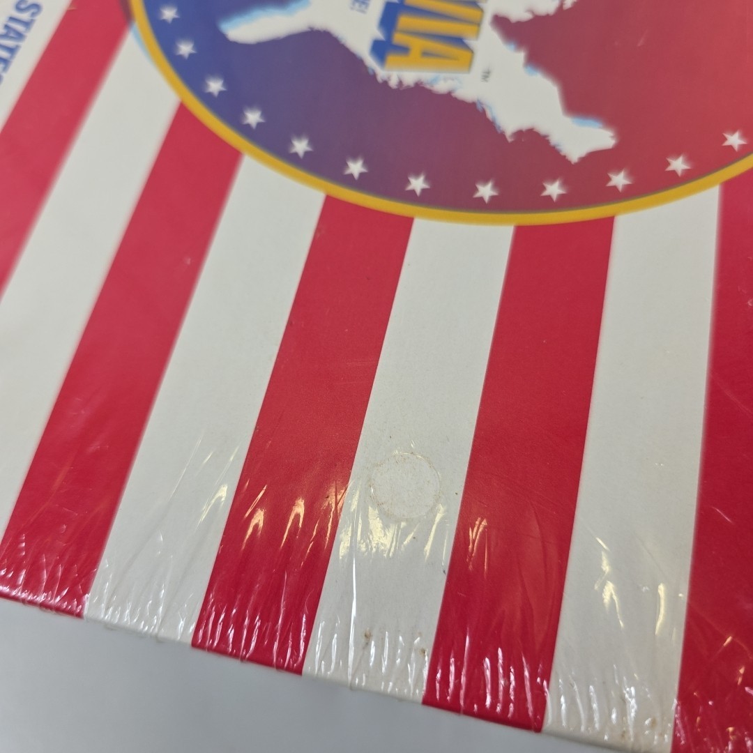 USA TRIVIA GAME a Fun and Patriotic Board Game 1989 Vintage