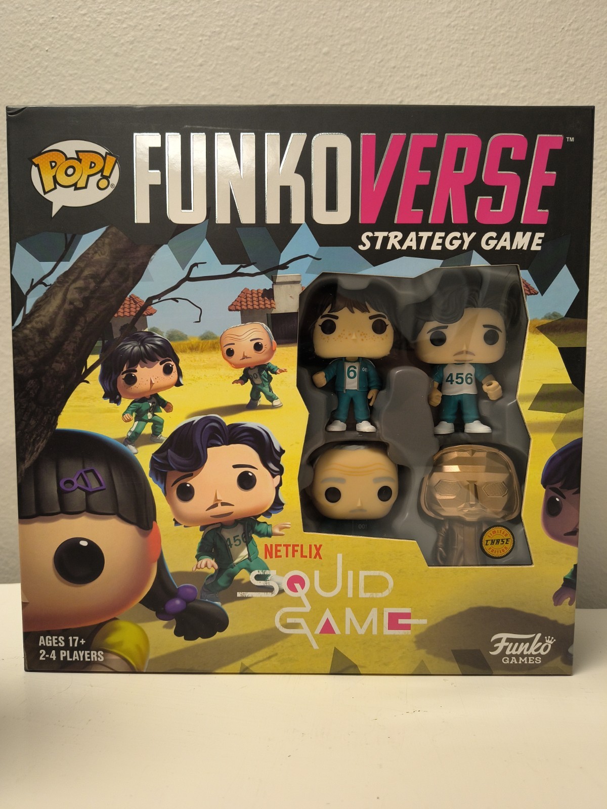 Squid Game Pop! Funkoverse Strategy Game 4-Pack + Expansion *BOTH ARE CHASES!!