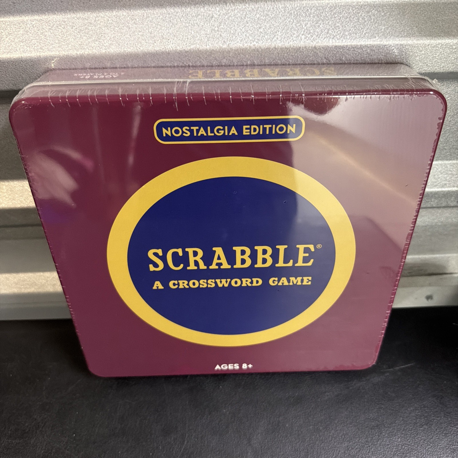 Scrabble Boardgame – Nostalgia Edition in Collectible Tin