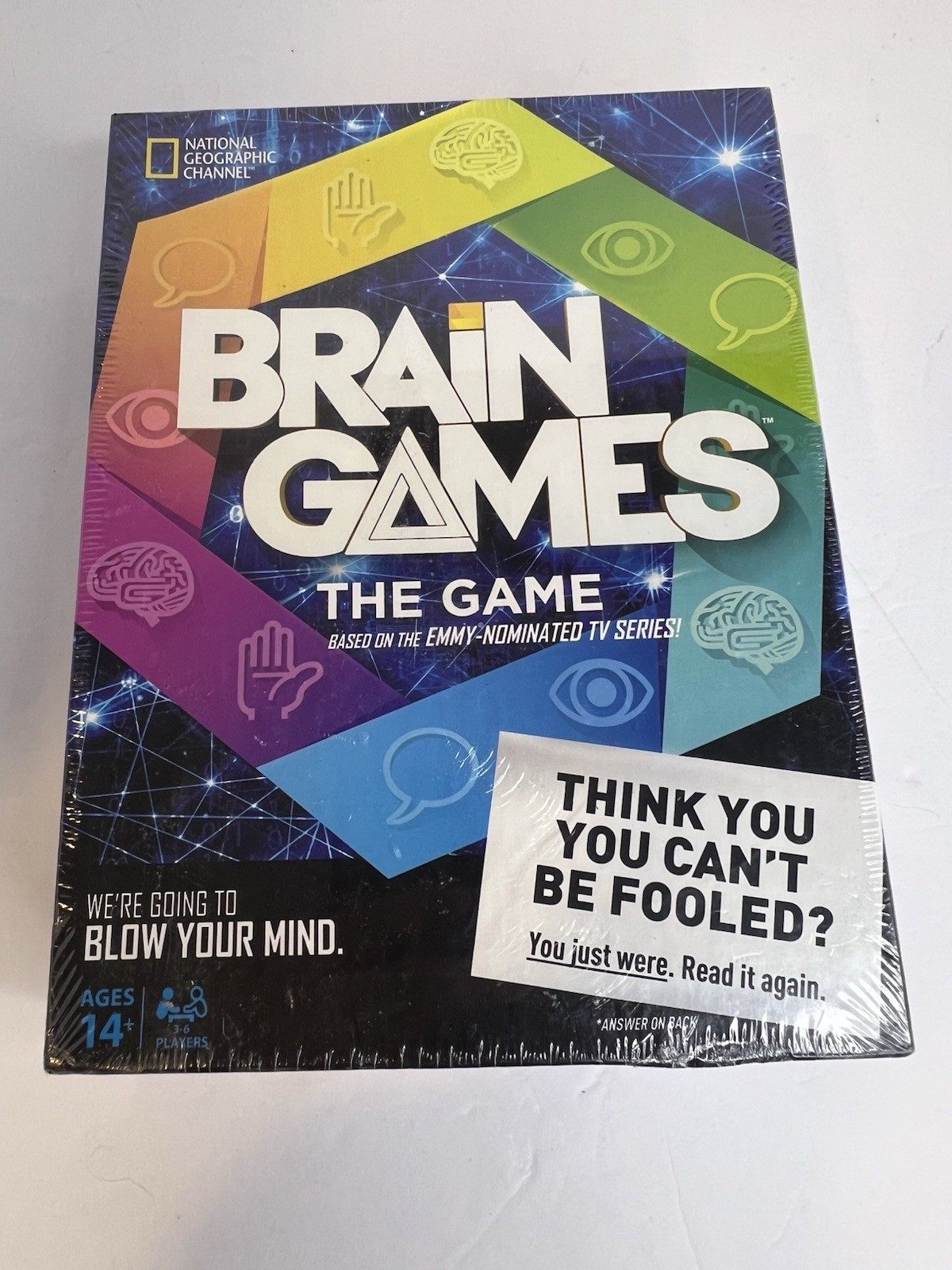National Geographic Brain Games | The Game NEW Sealed Age 14 and up