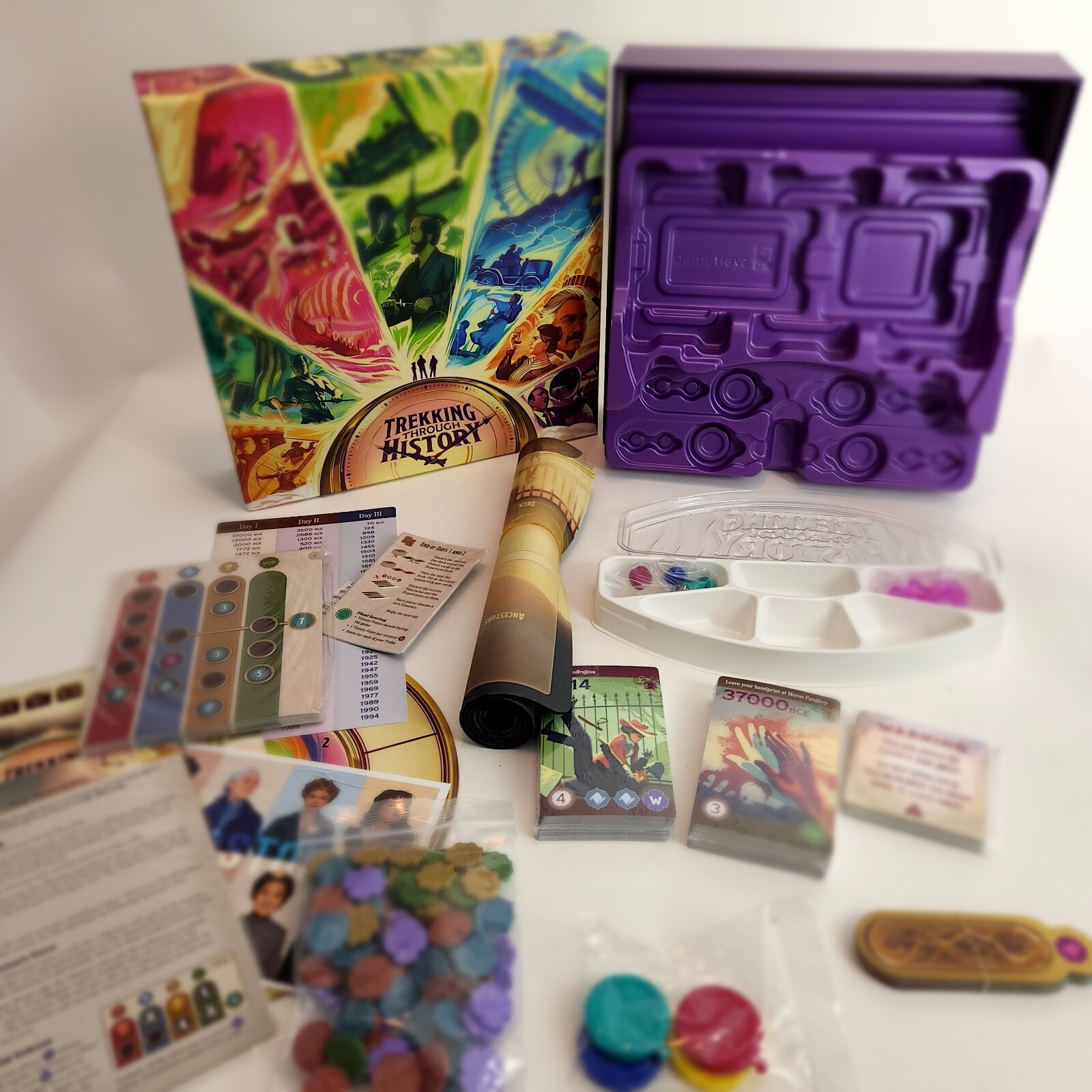 Trekking Through History Kickstarter Exclusive Edition by Underdog Games SEALED