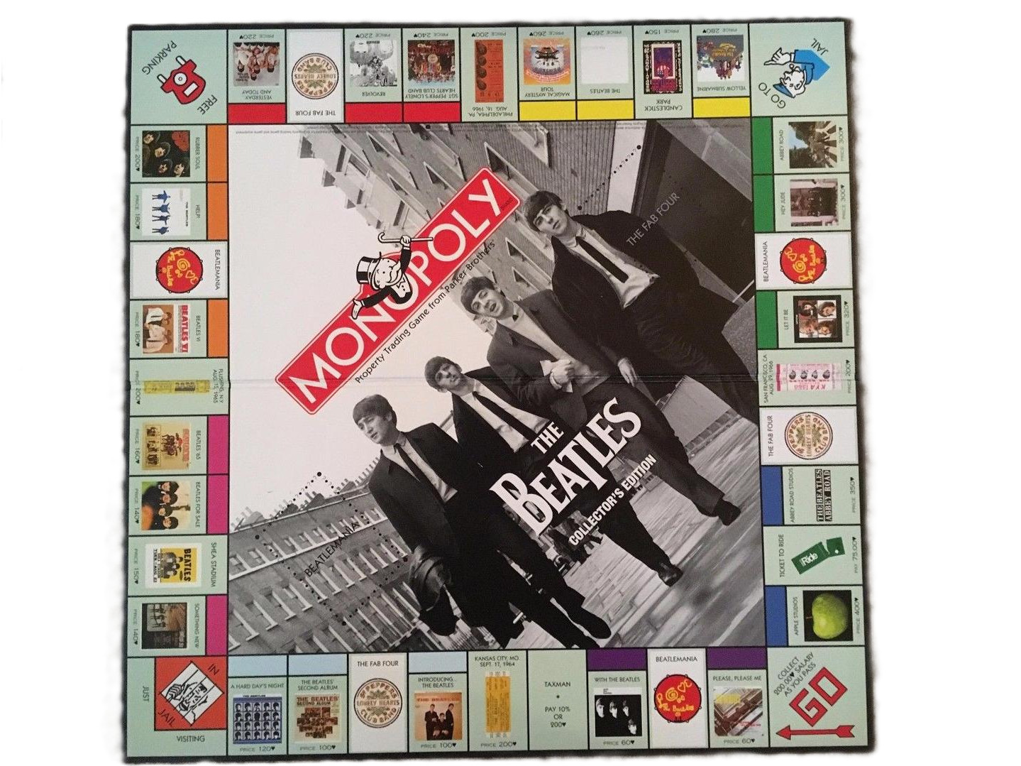 Hasbro Monopoly The Beatles Collector’s Edition Game: New, Factory Sealed 2008