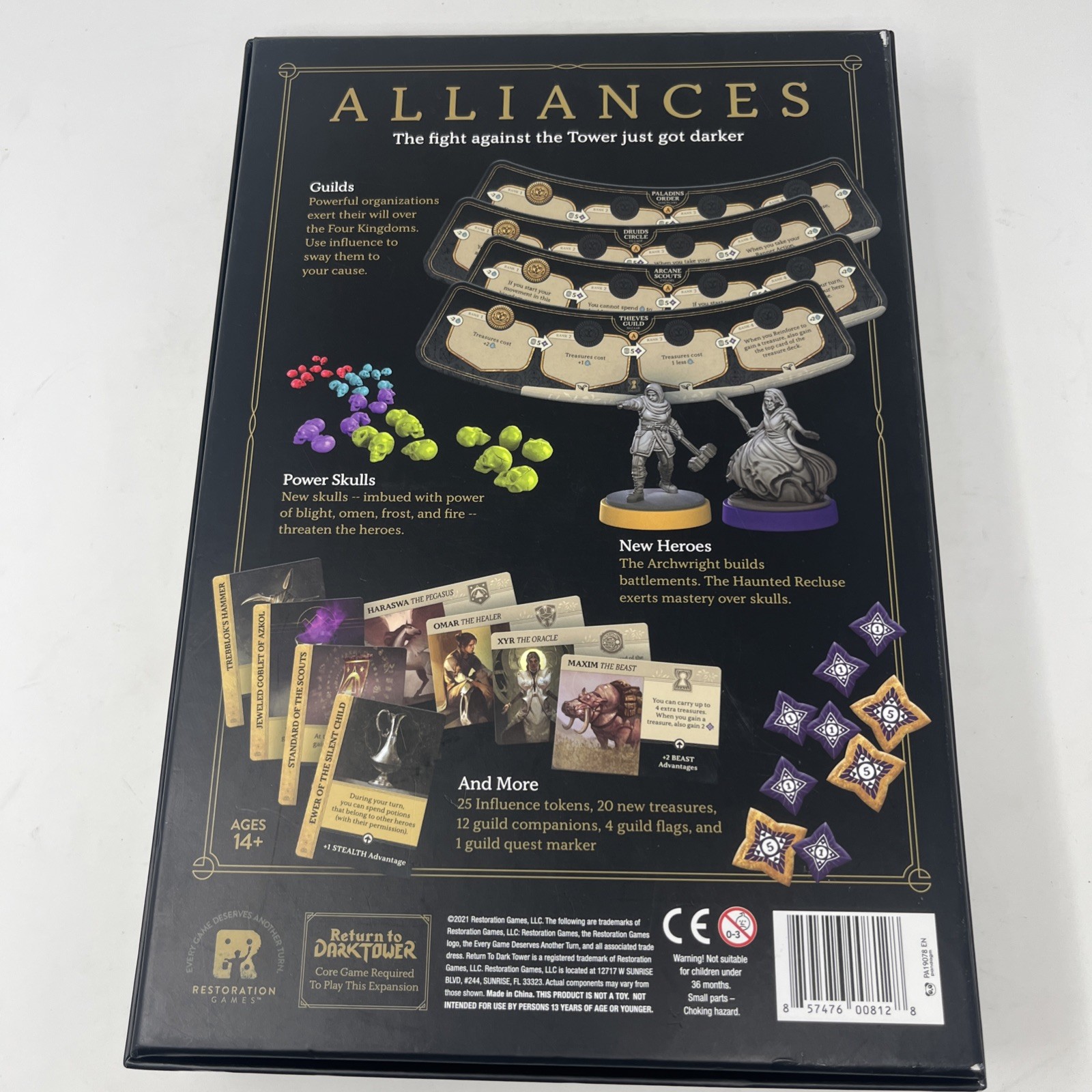 Return To Dark Tower Alliances Expansion by Restoration Games