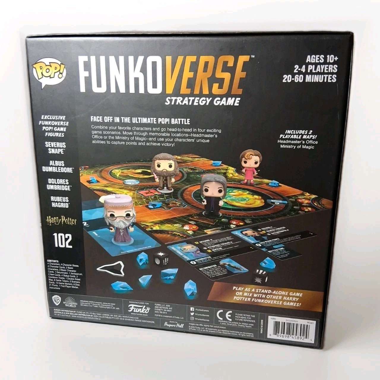 POP! Funkoverse Board Game Harry Potter 102 Strategy Game- 100% Complete