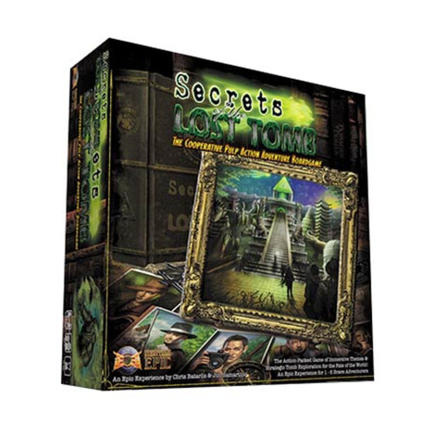 Everything Epic Boardgame Secrets of the Lost Tomb (2nd Ed) Box Fair/NM