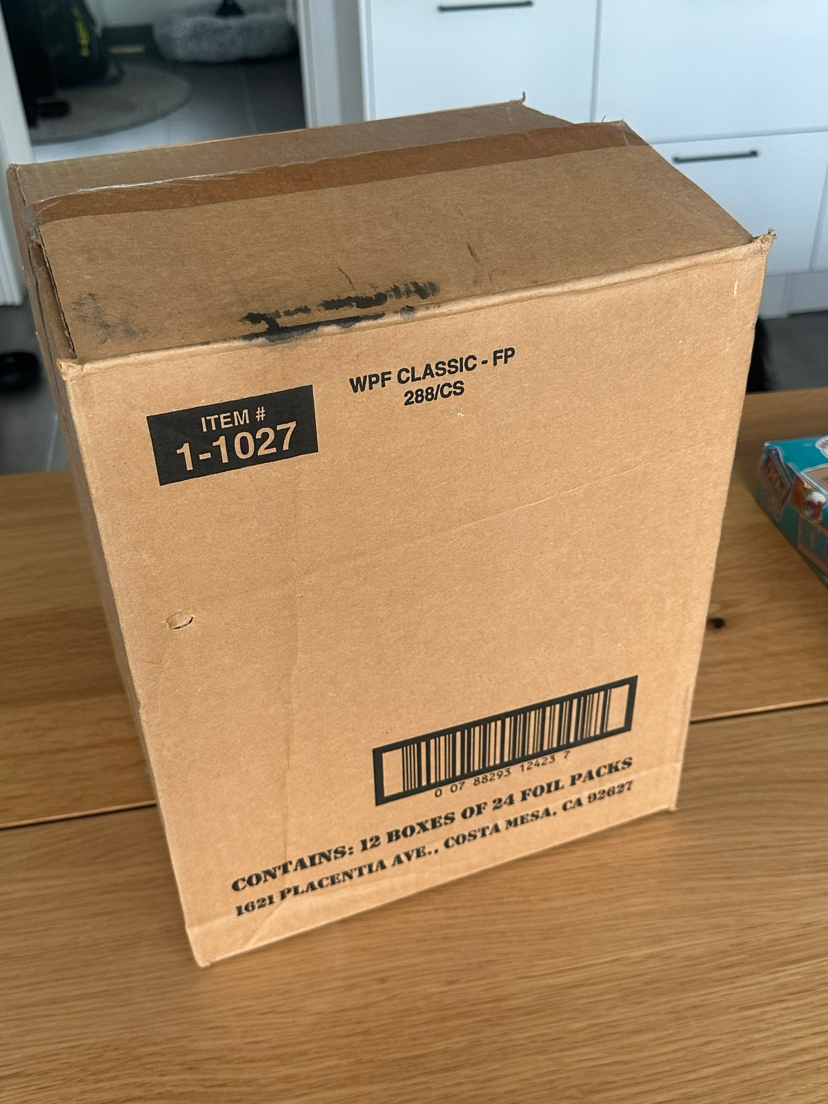 WPF POG Classics Master Case – 12 Boxes / 288 Packs – Vintage 1990s