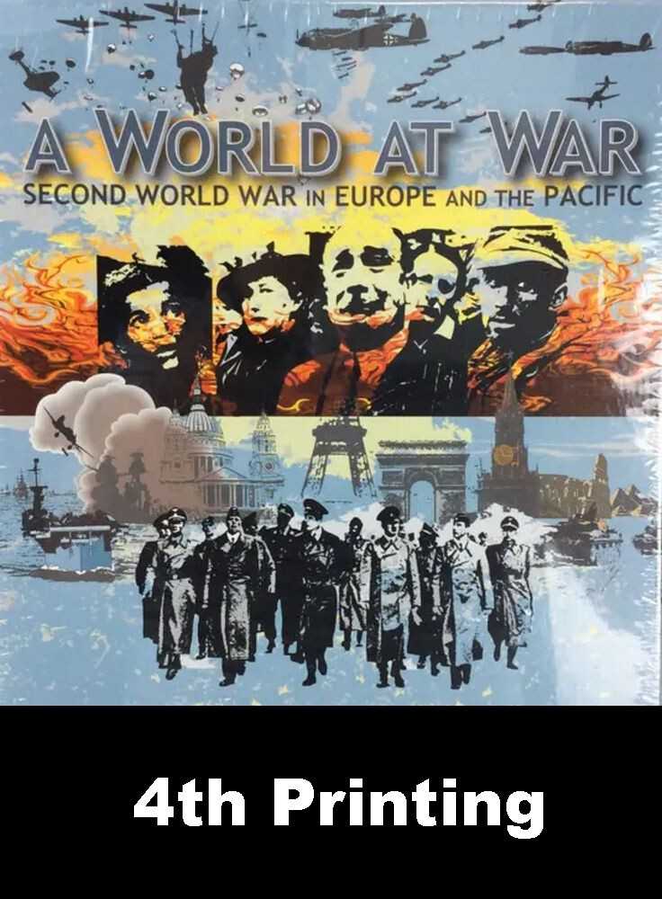 GMT Games: A World At War 4th Printing New In Shrink Wrap Fast Shipping