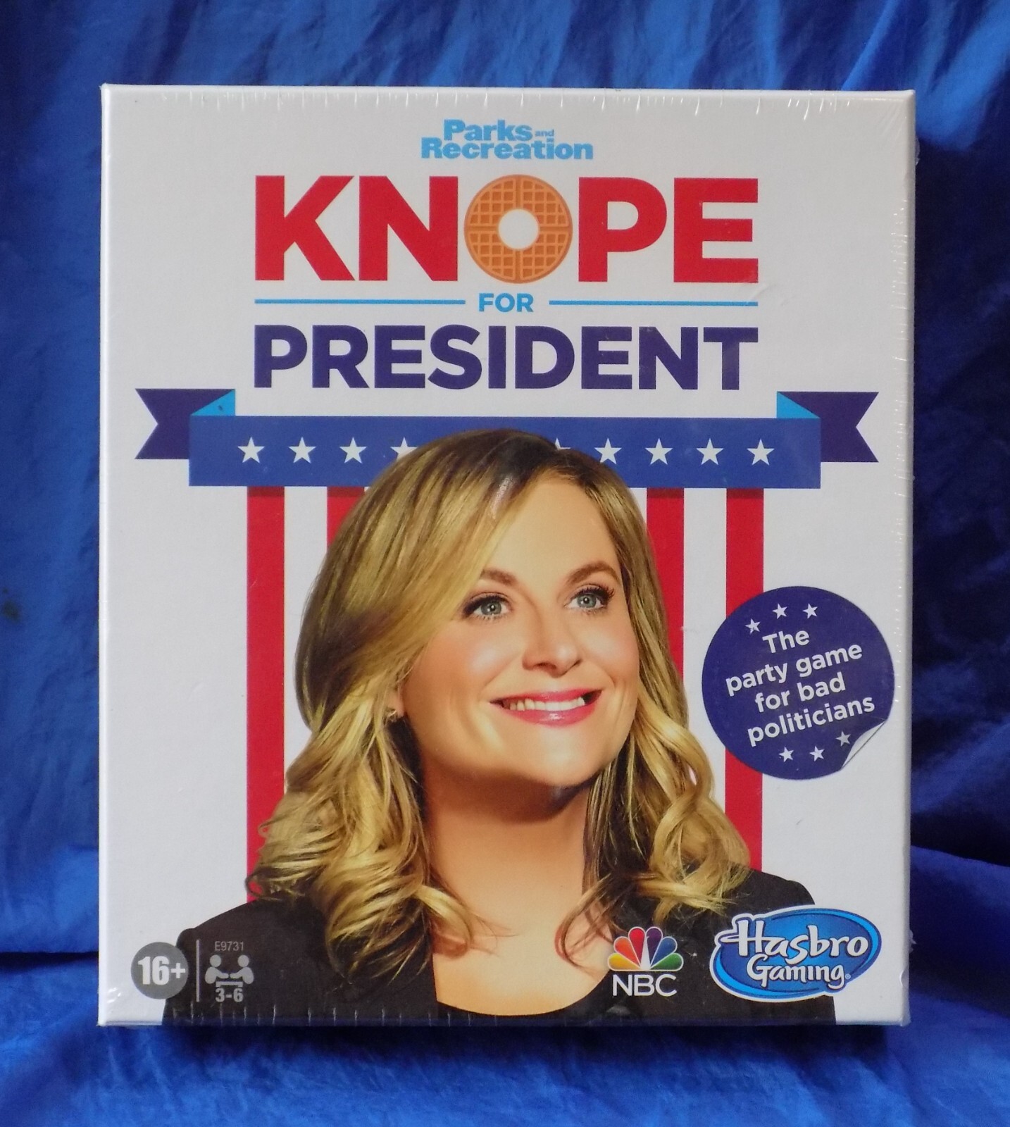Parks & Recreation KNOPE FOR PRESIDENT Party Game Hasbro 2020 Amy Poehler