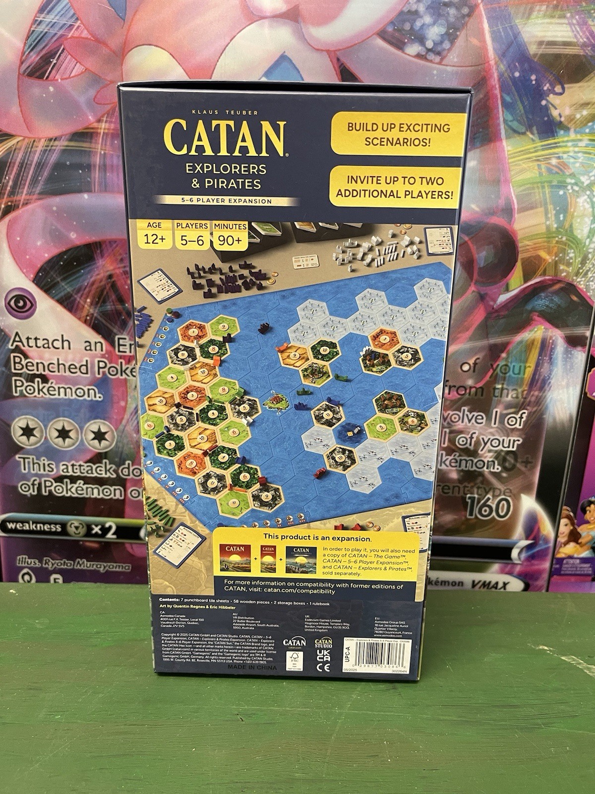 Factory Sealed CATAN: Explorers & Pirates 5-6 Player Expansion