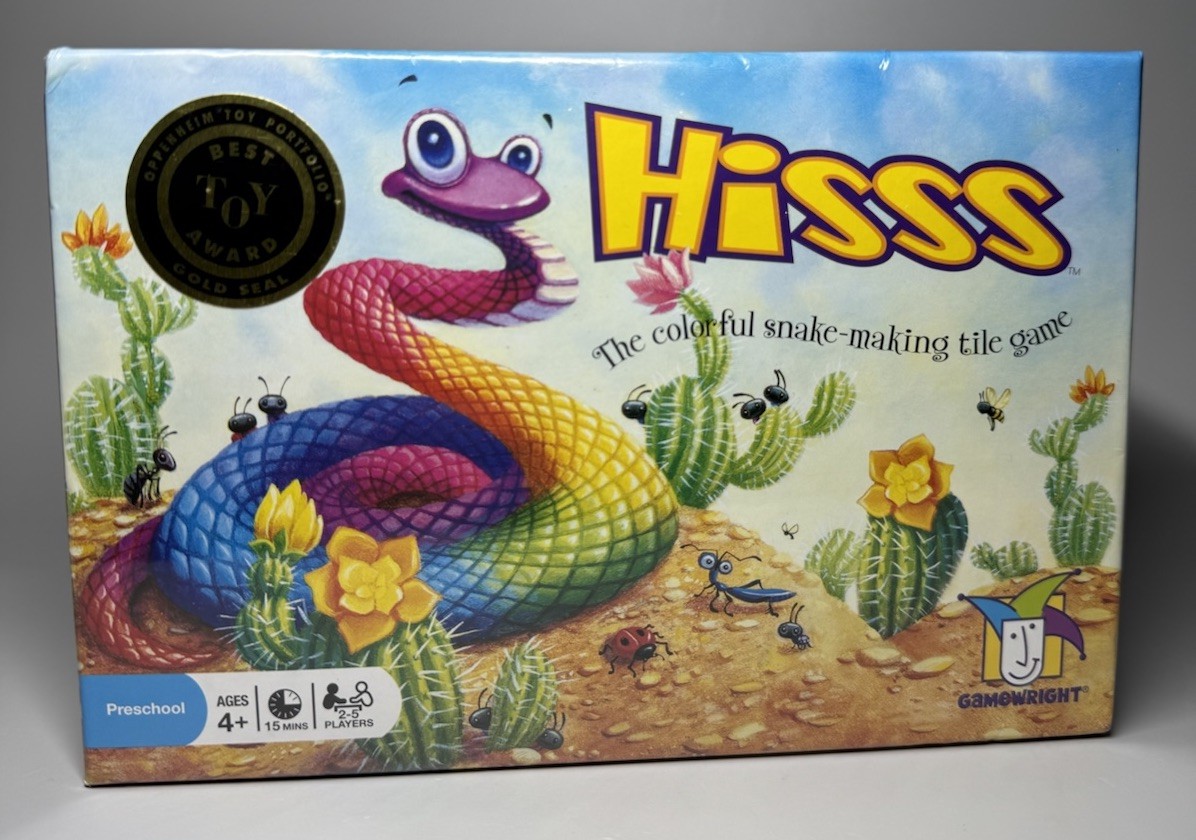 HISSS – The Colorful Snake Making Tile Matching Game Gamewright (2016) – SEALED