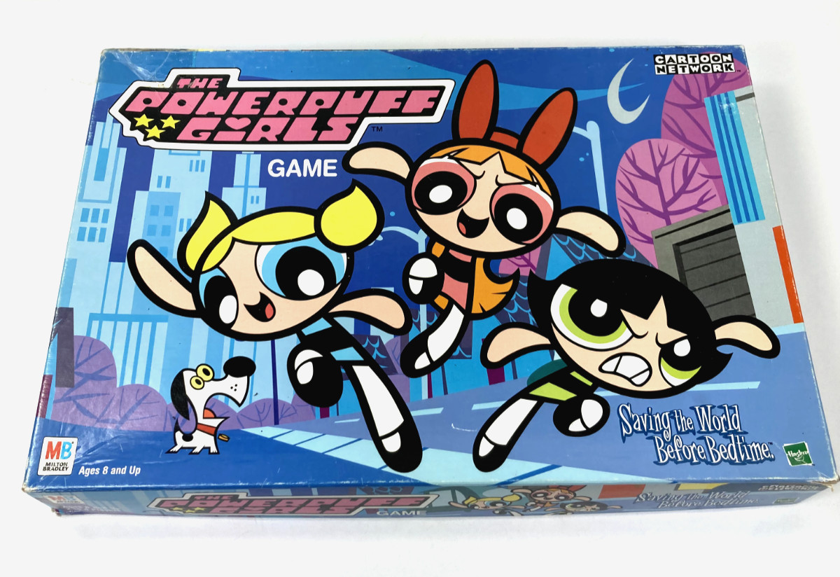 2000 Power Puff Girls Board Game Cartoon Network