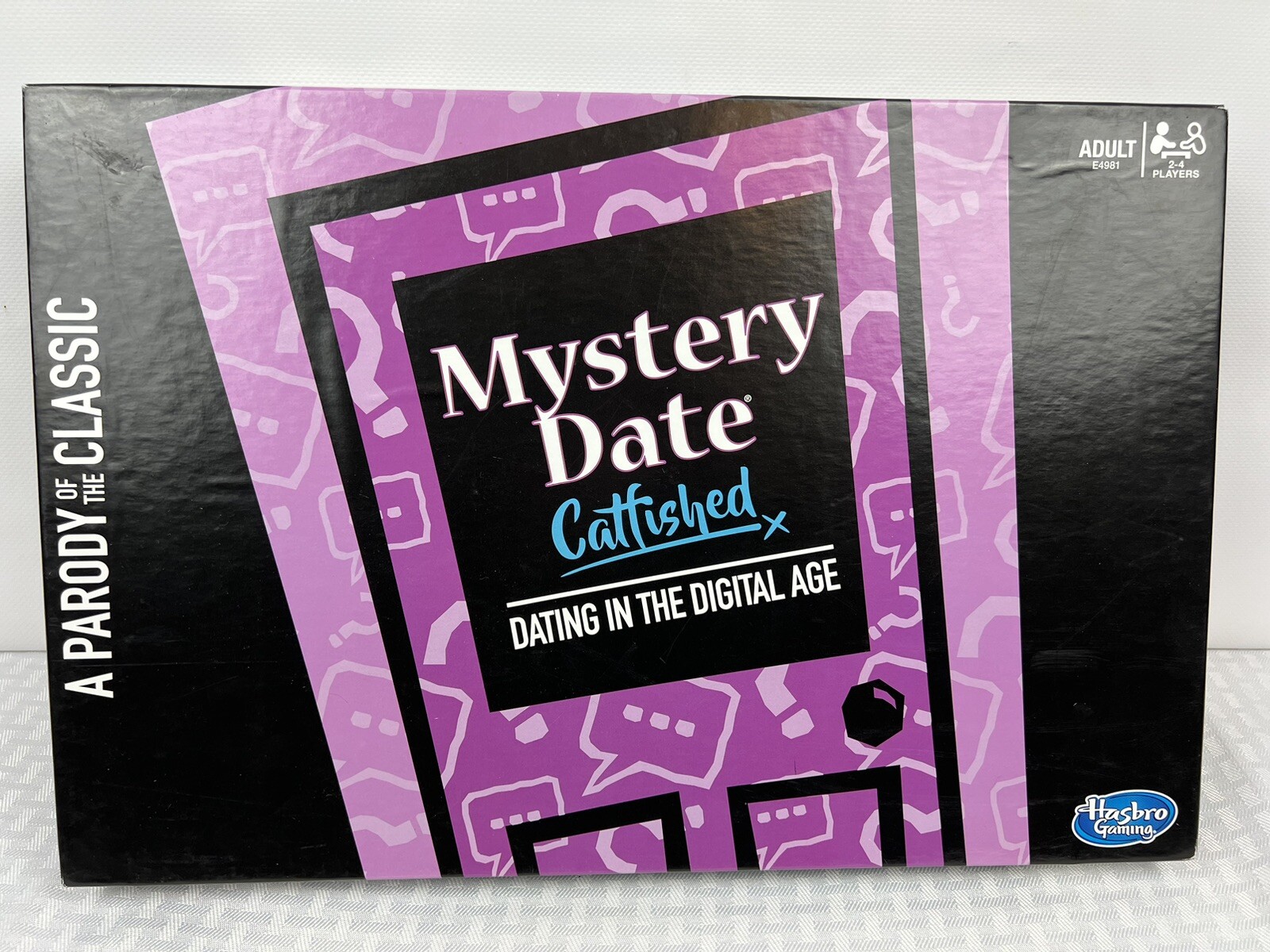 Hasbro Mystery Date Catfished Board Game for Adults Parody Complete