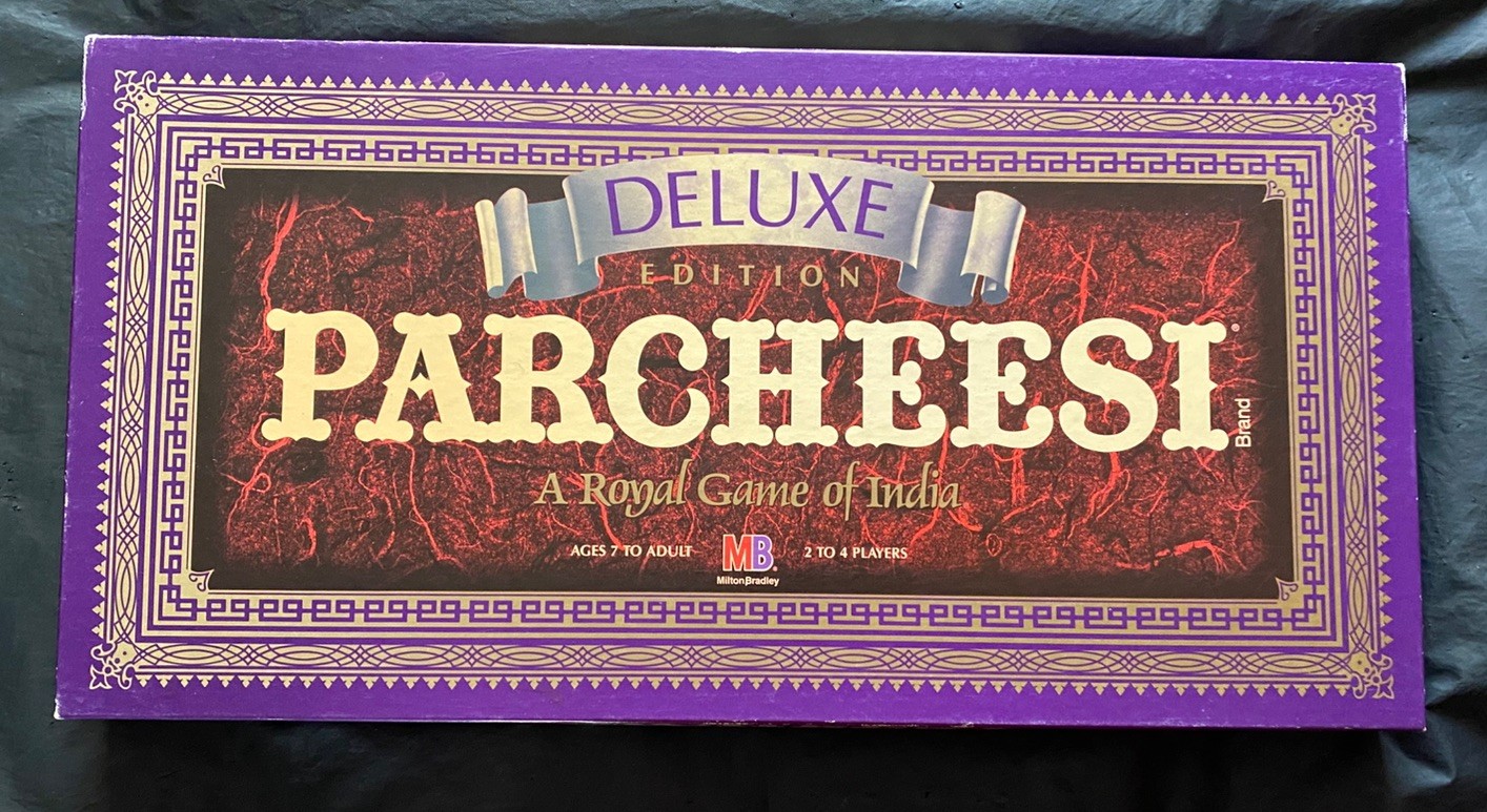 Parcheesi | Deluxe Edition | 1989 Board Game | Ships in Poly Mailer
