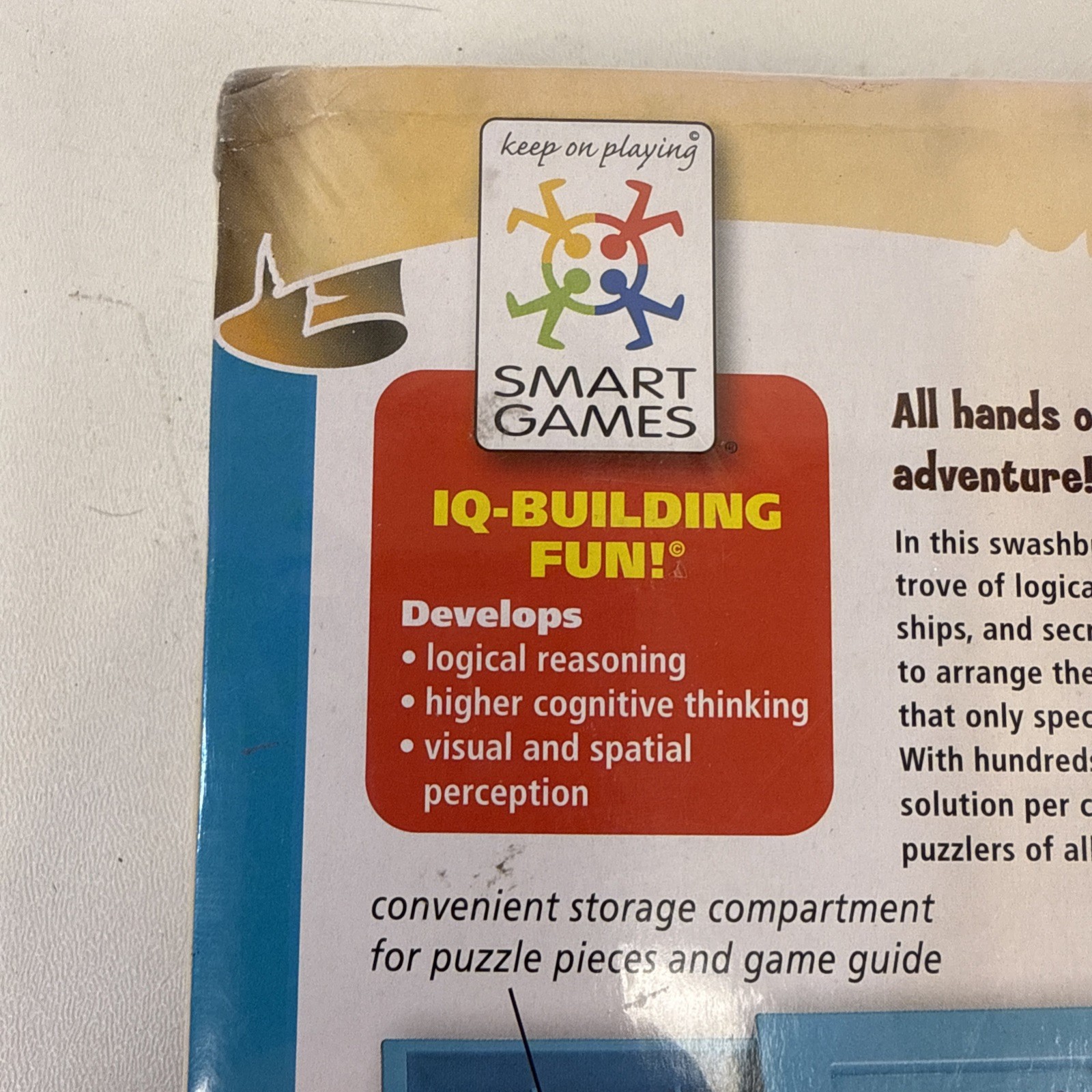 Smart Games Pirates Hide & Seek Multi Level Logic Game For Ages 5-99 1 Player