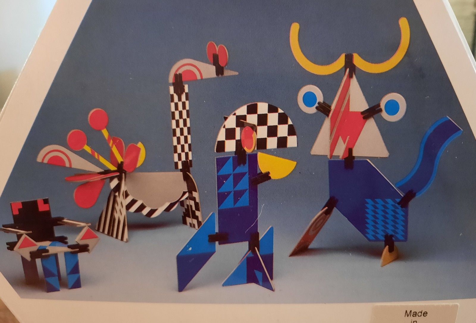 Vintage Pablo 3D Design Game for All Ages in Original Box; Made in Germany