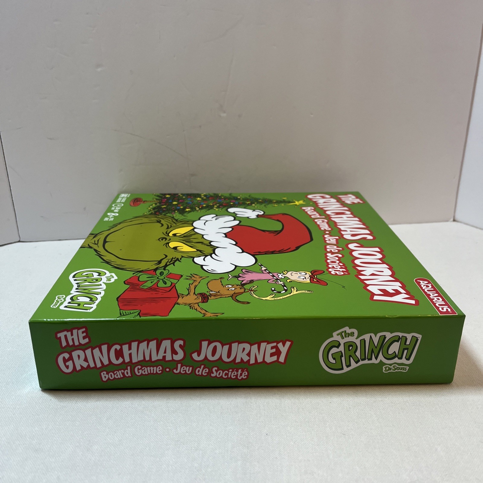 The Grinchmas Journey Board Game New in Box by Aquarius 8+ Years 2-4 Players