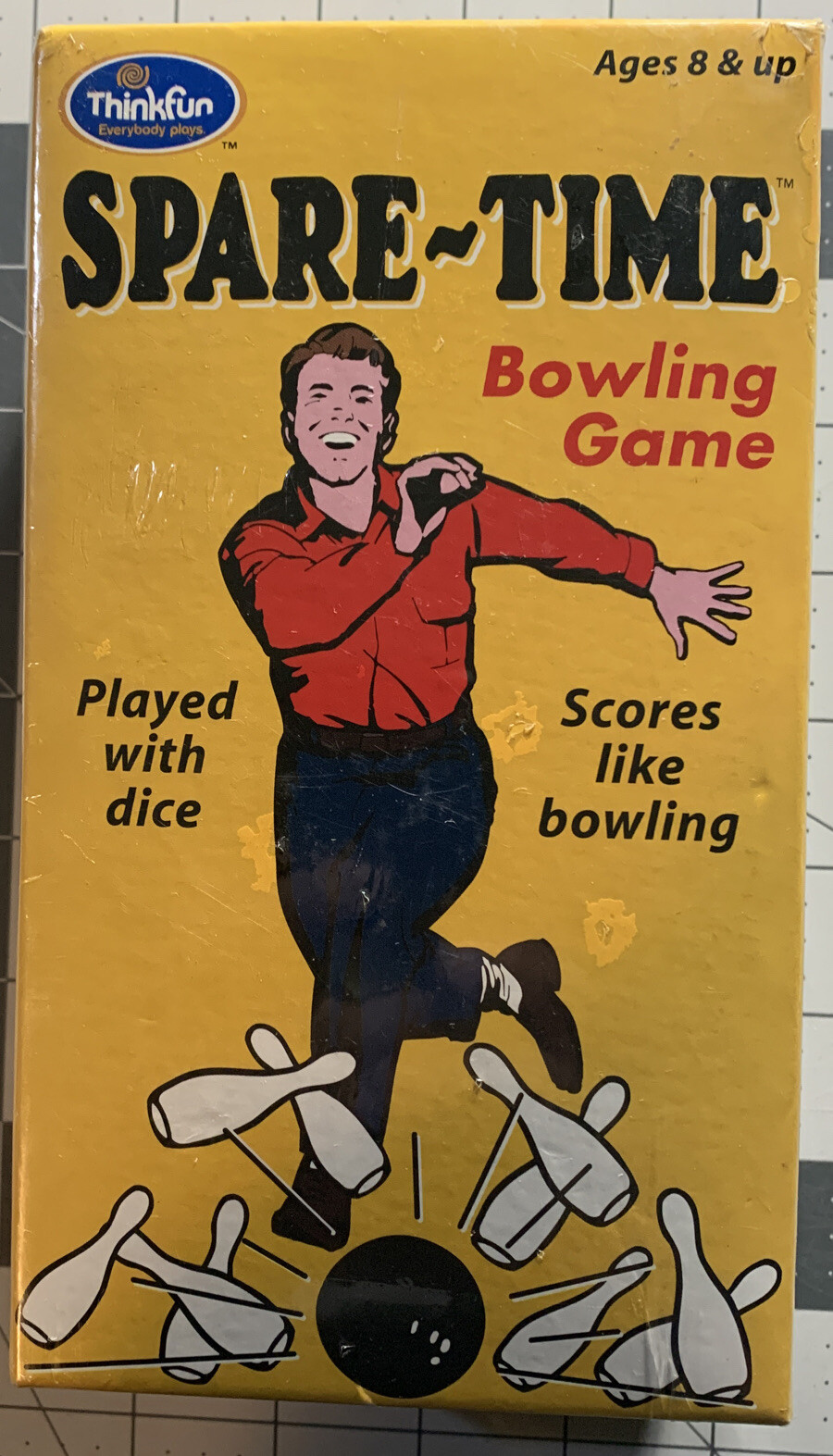 Spare-Time Bowling Dice Game 2003 Binary Brandnew Excellent Sparetime (A3)