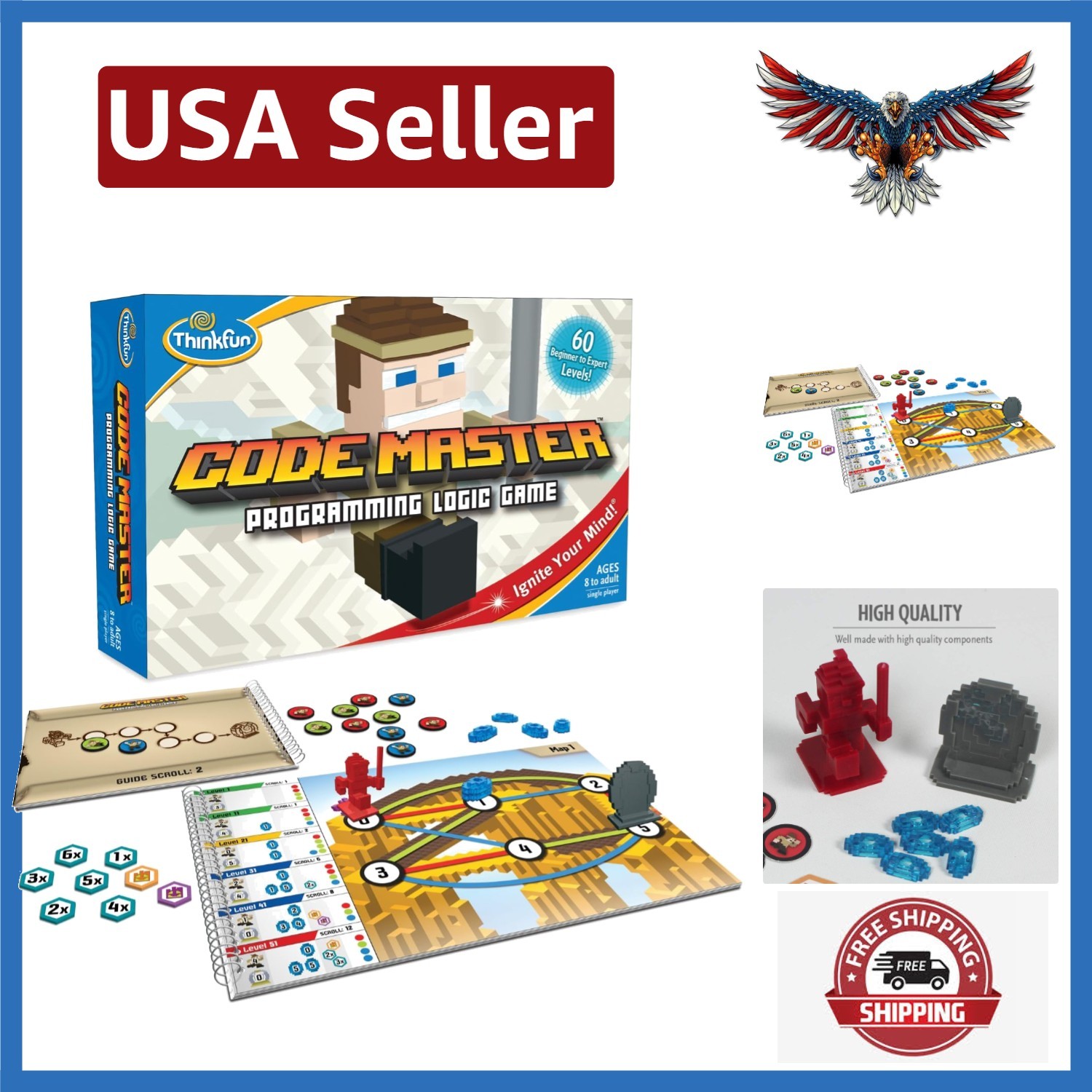 Fun Brain-Boosting Code Master STEM Game – Enhance Programming Logic Skills