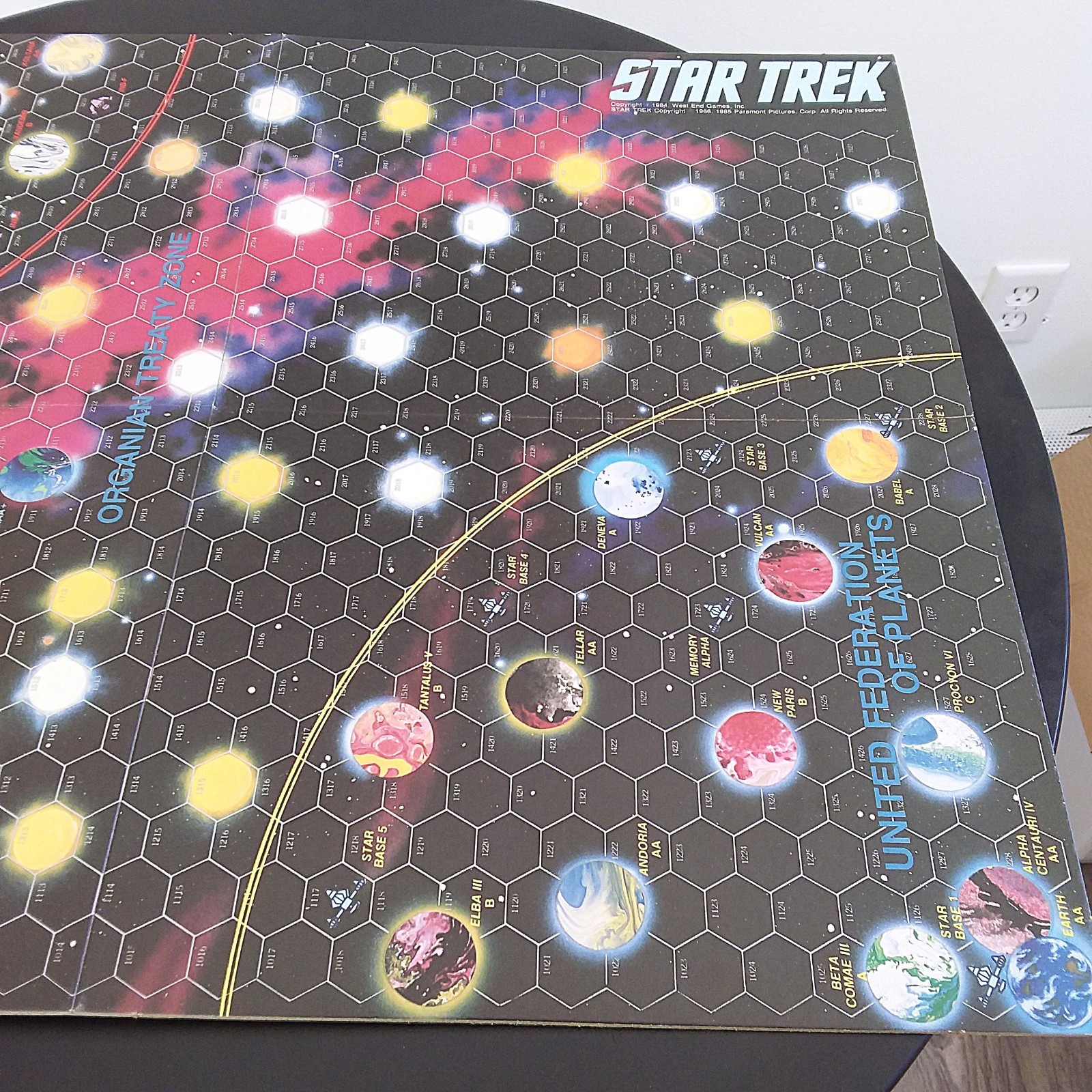 Star Trek : The Adventure Game | Vintage 1985 by West End Games | Complete