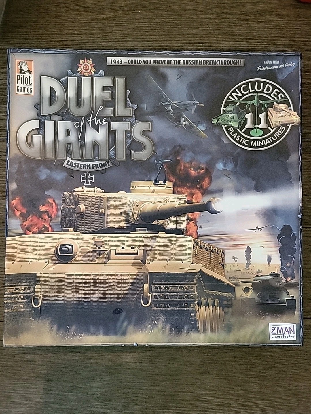 Duel Of The Giants – Eastern Front 1943 – Pilot/Z-Man Games 2010 – Great Game!