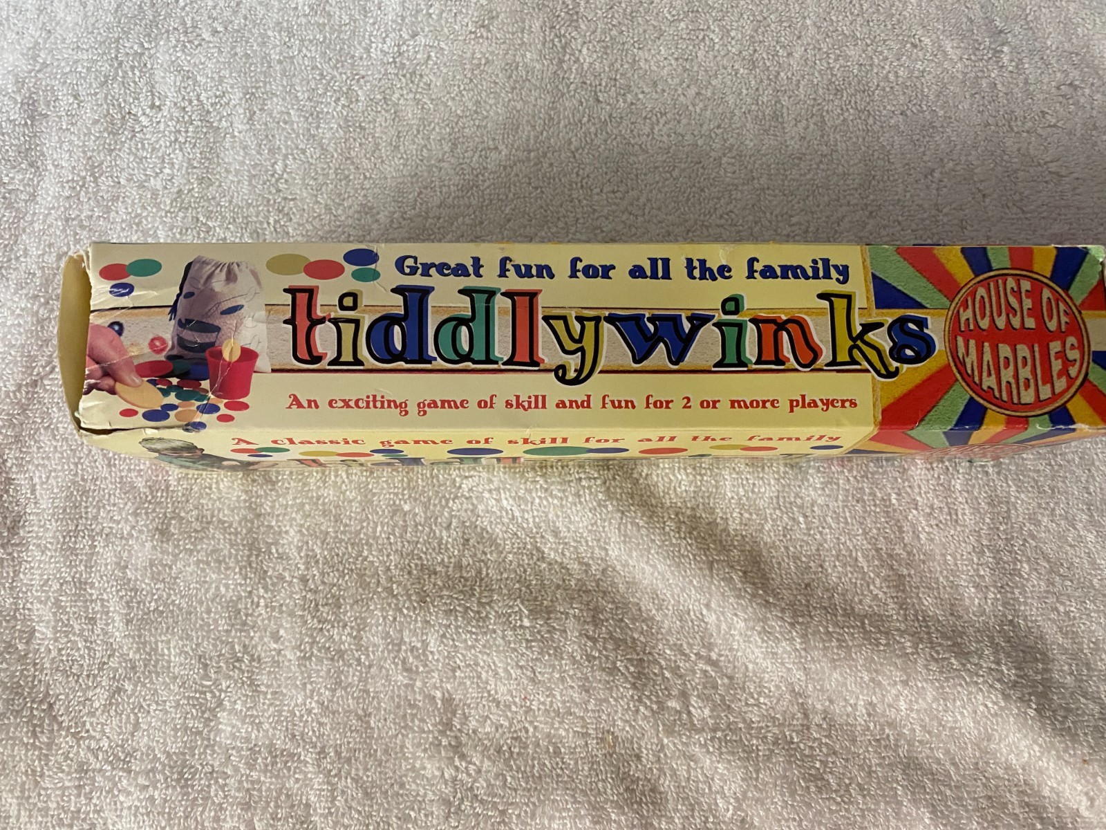 vintage Tiddlywinks Game by House of Marbles Devon England Partner Game