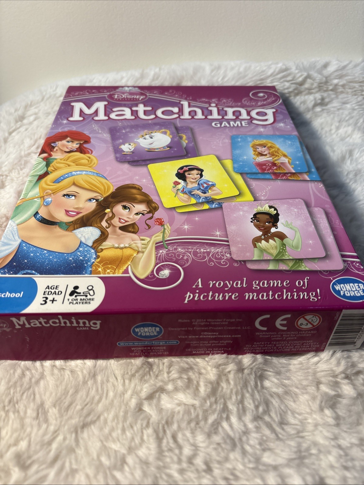 Disney Princess Matching Game – Fun Memory Game for Kids Ages 3 and Up – Todd…