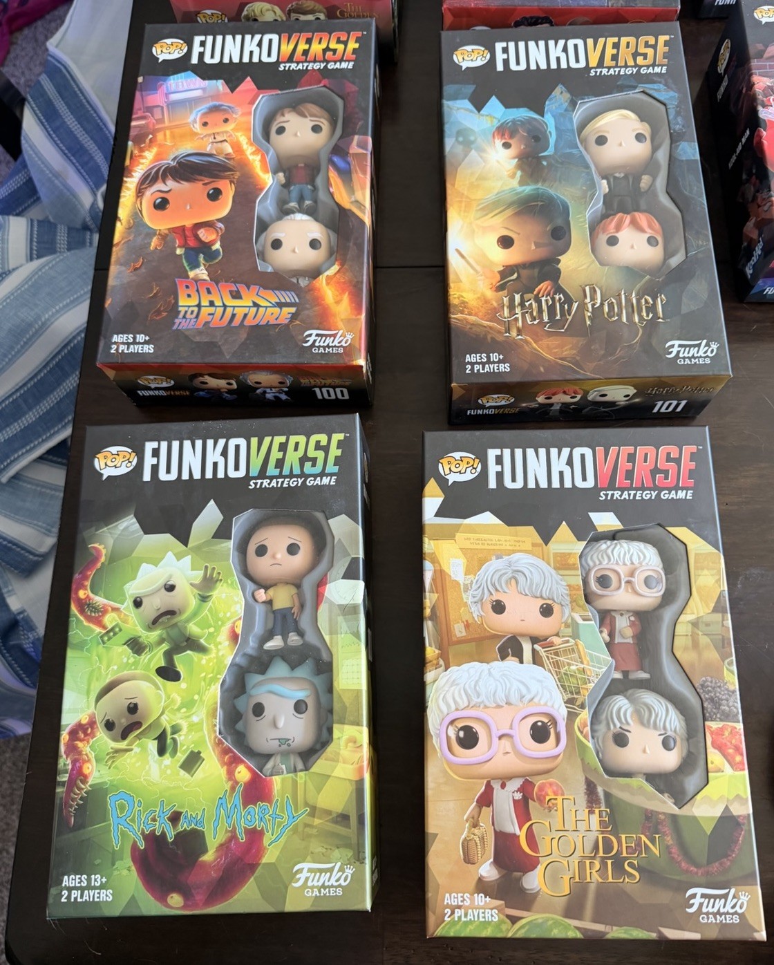 Funko POP Funkoverse Strategy Game Multiple Boxes 17/21 Sets New And Used
