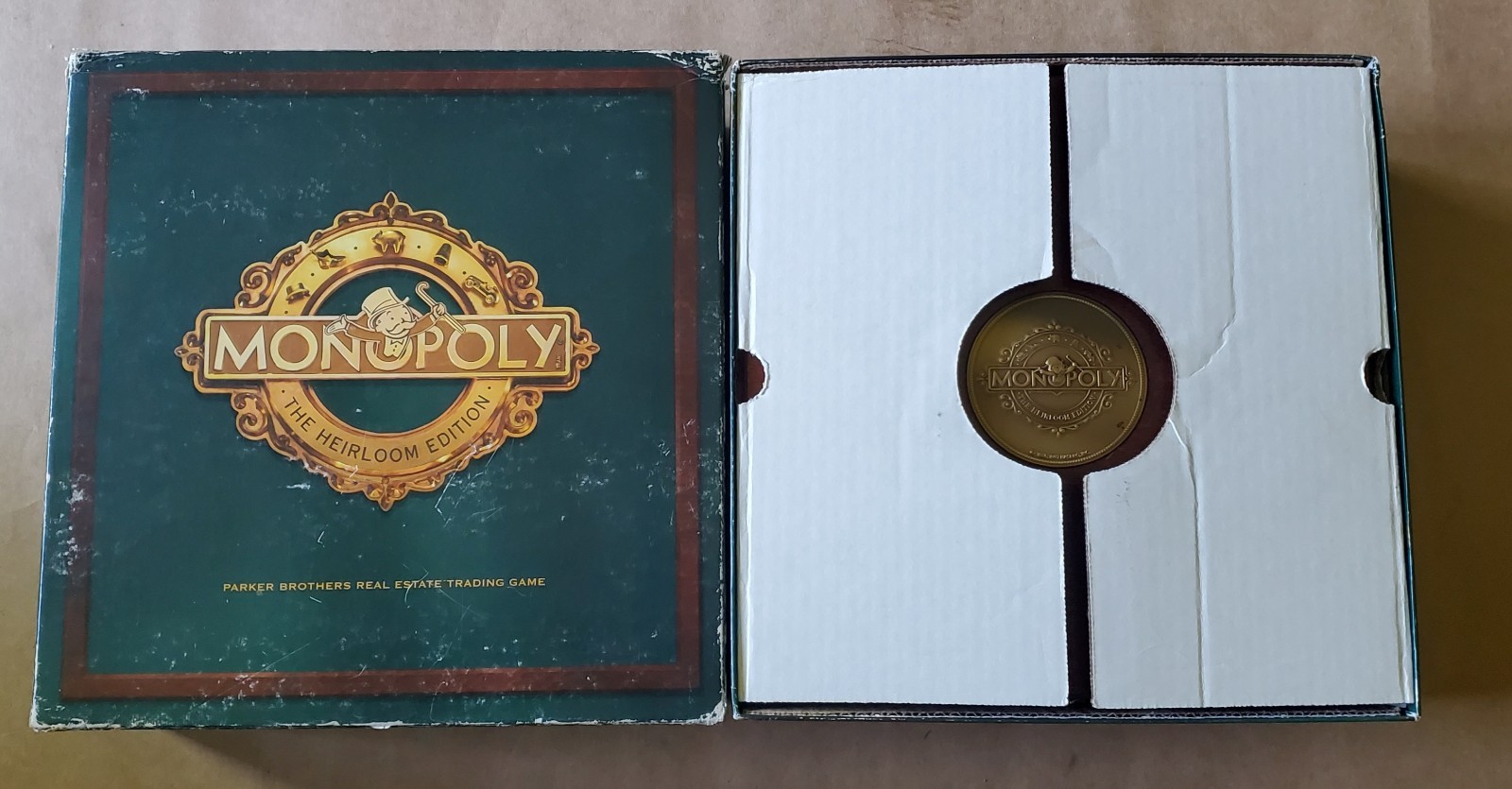 Monopoly Heirloom Edition- Luxury Wood Box, 1997, Complete