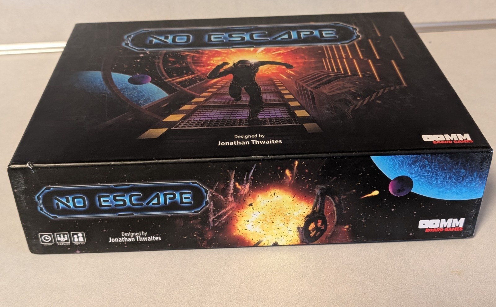 No Escape Board Game New – 2021 OOOM Board Games / Jonathan Thwaites – Complete