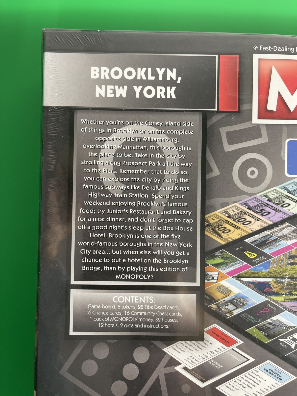Monopoly Brooklyn Edition Board Game New York Sealed New Hasbro Top Trumps Card