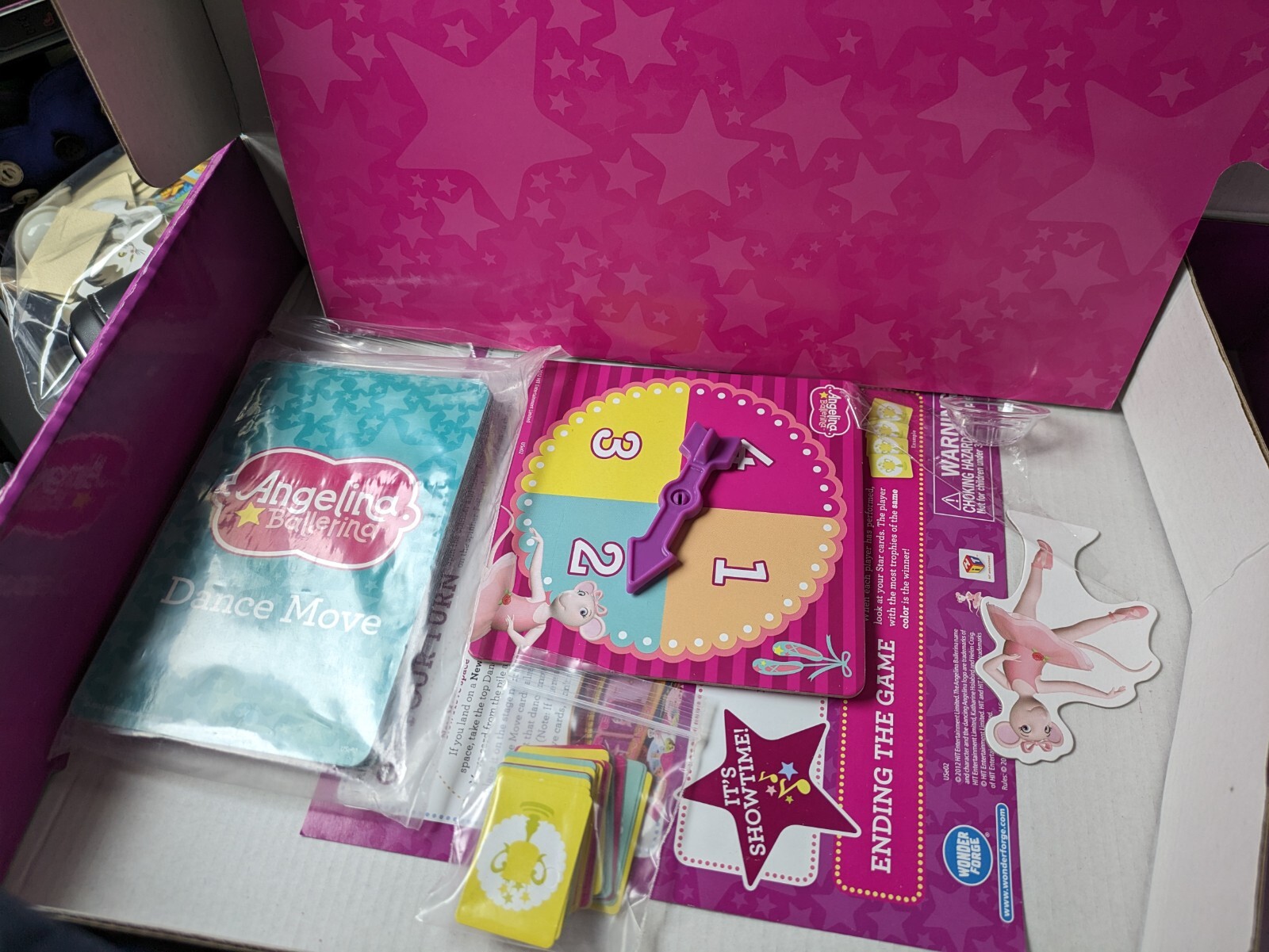 Angelina Ballerina “Dance With Me” Game by I Can Do That Games 2011 Complete