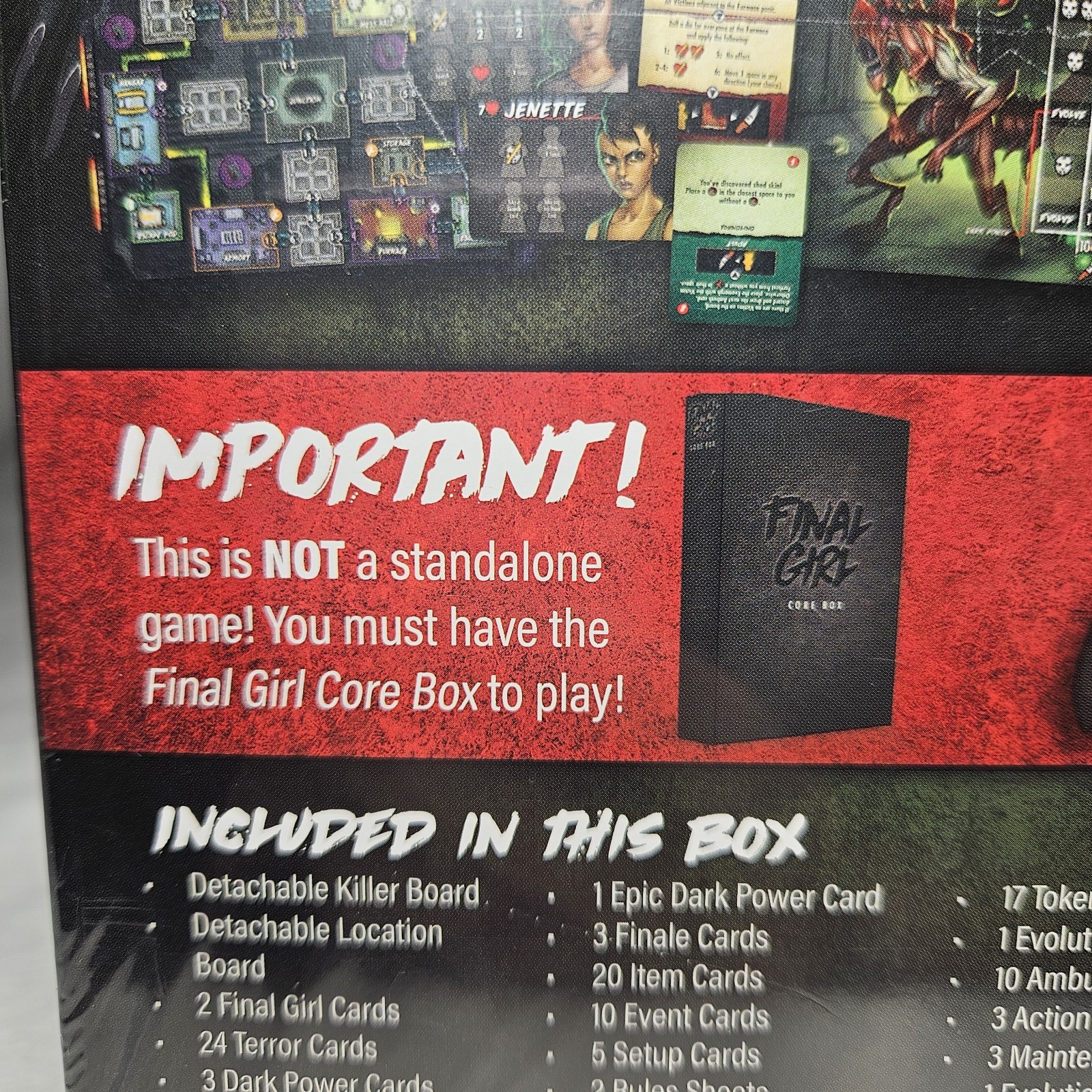Van Ryder Games Final Girl Into the Void Evomorph Expansion Solo Horror Game