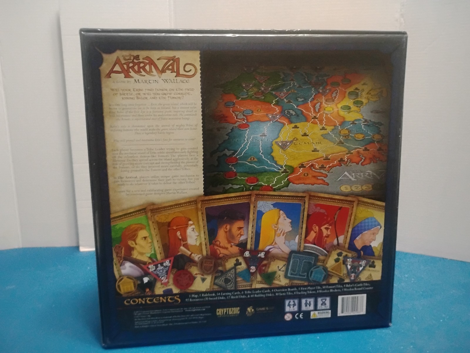 Cryptozoic The Arrival Board Game – Fantasy – Complete – 2-4 Players, Ages 12+