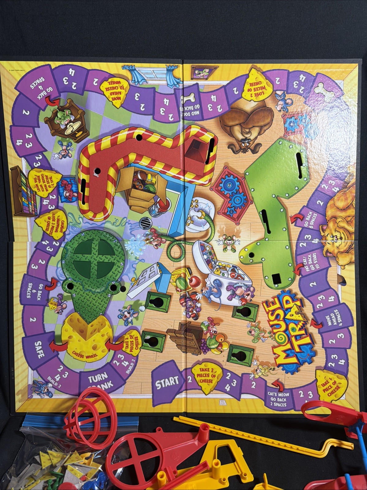 Hasbro 04657 Gaming Mouse Trap Board Game Complete!! 2005