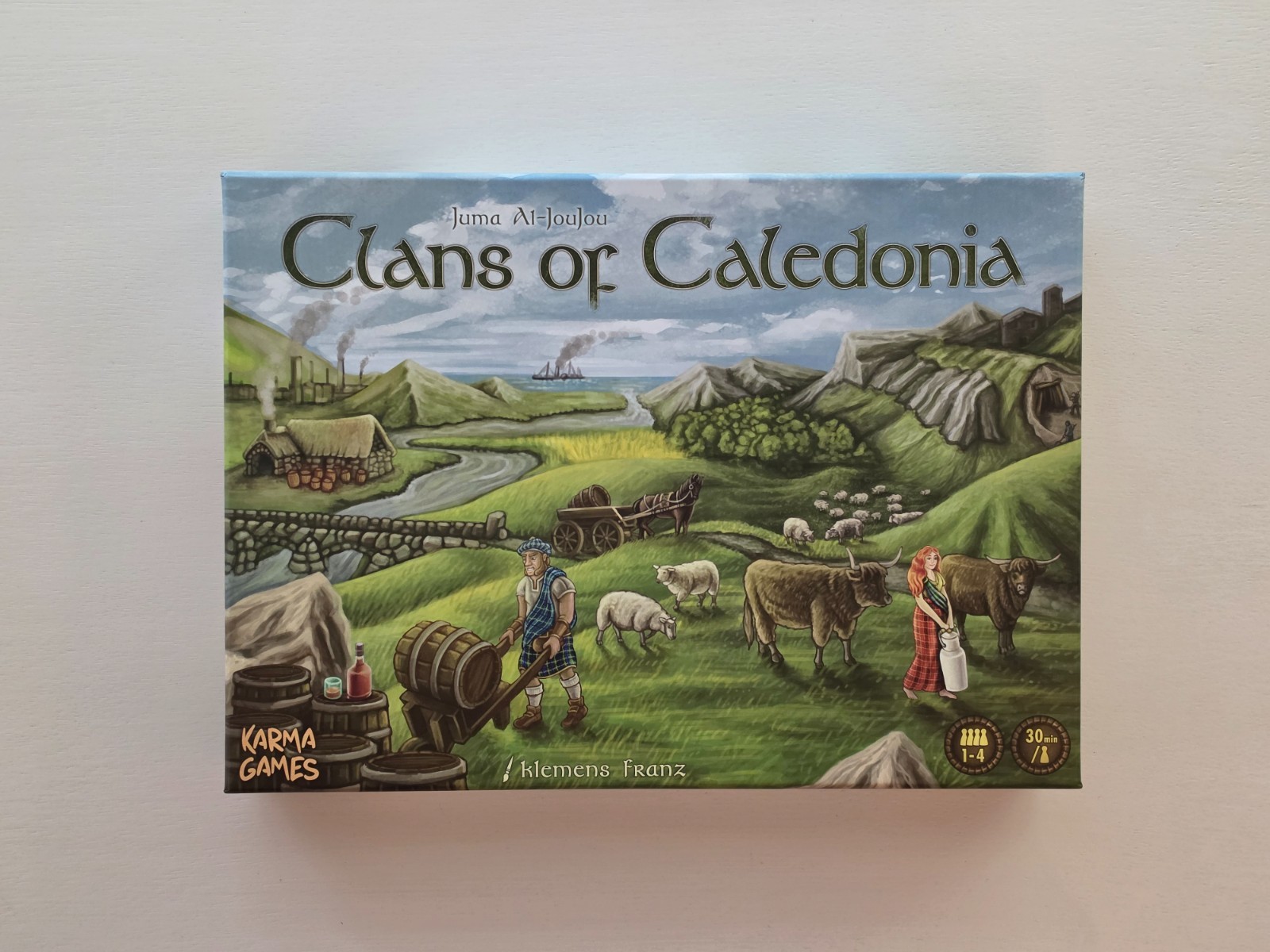 Clans of Caledonia Board Game Karma Games – Gently Used