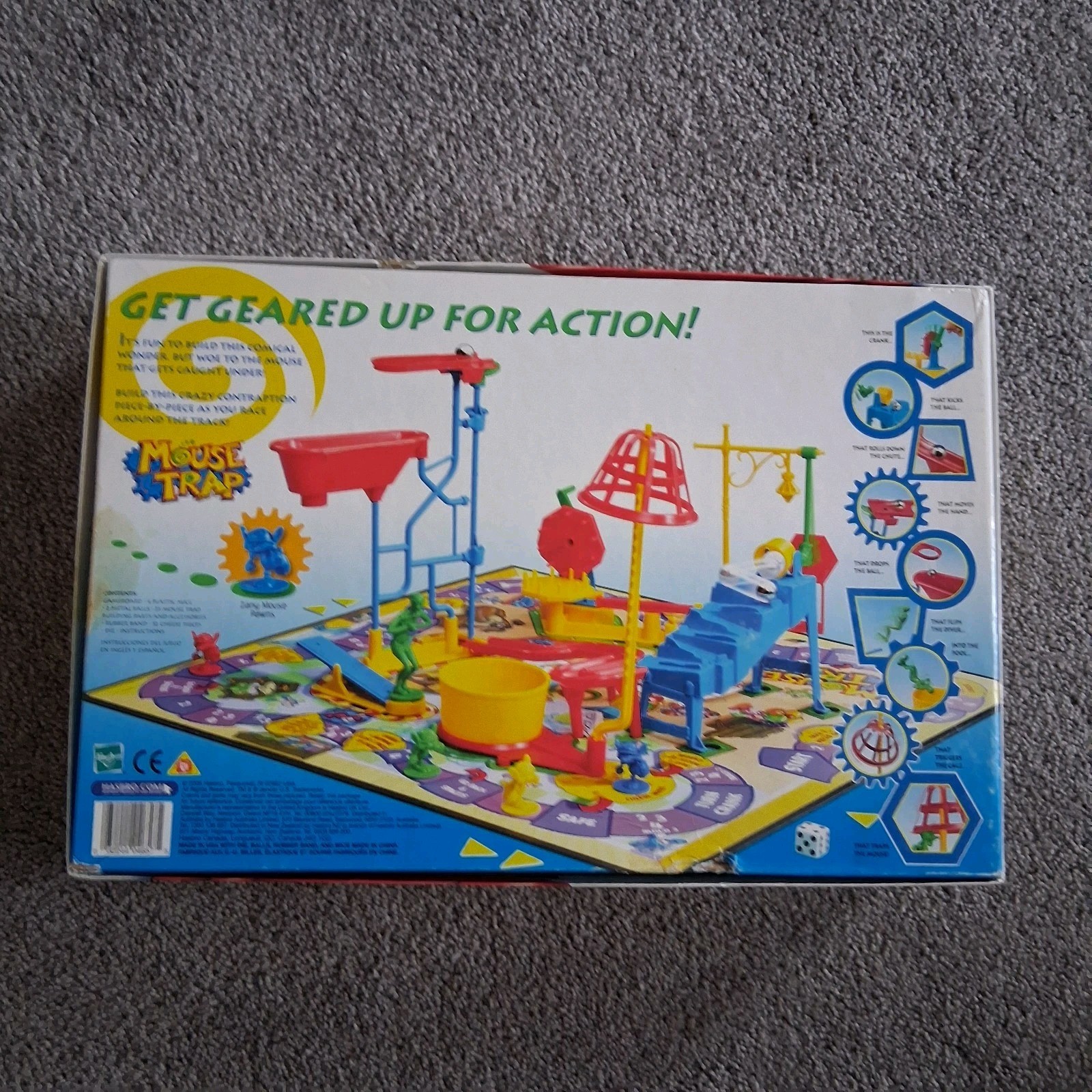 VTG Mouse Trap Board Game Milton Bradley Kids 2005 Classic Retro Game – Complete